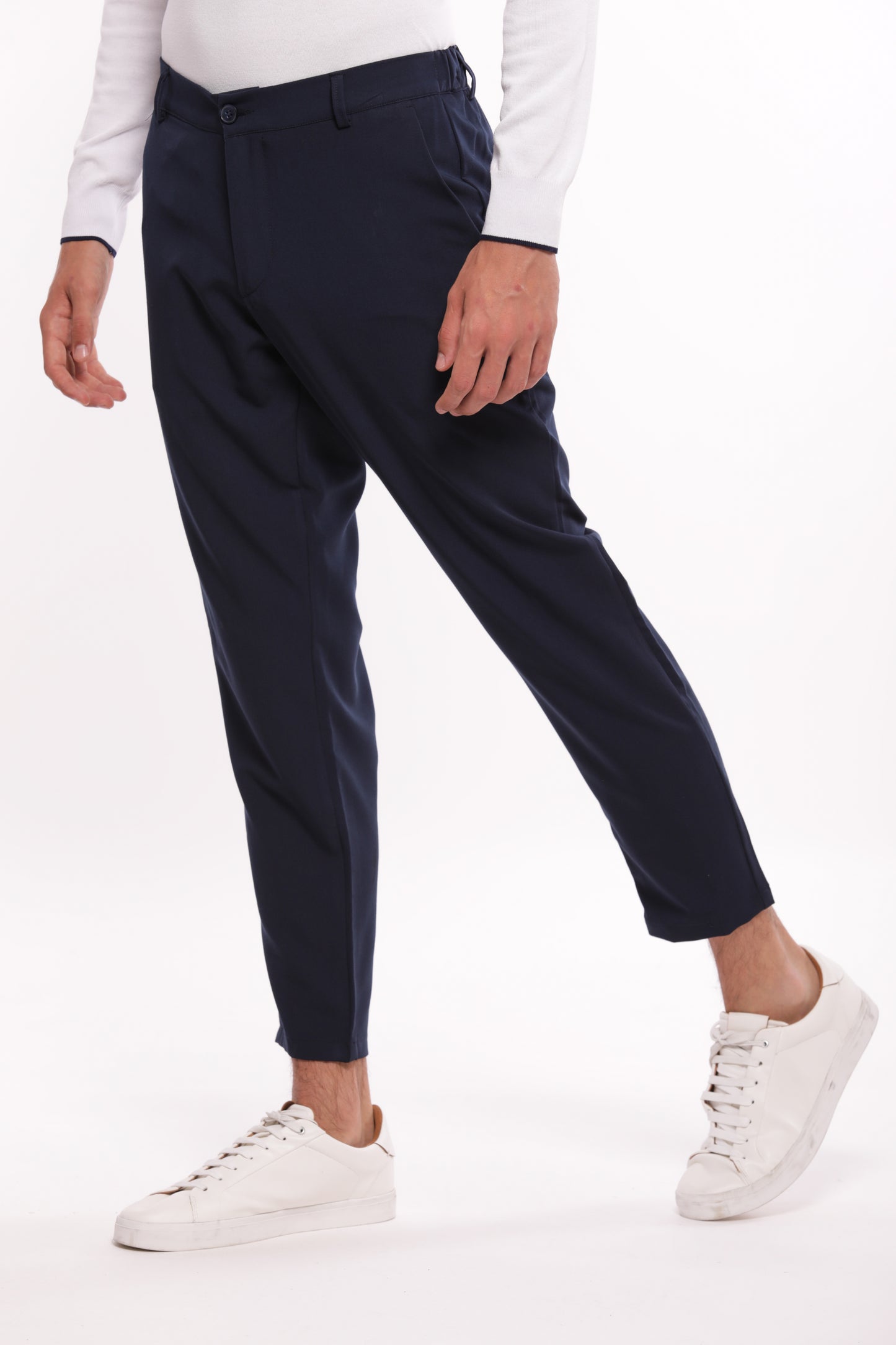 PANTALONI IN MISTO VISCOSA