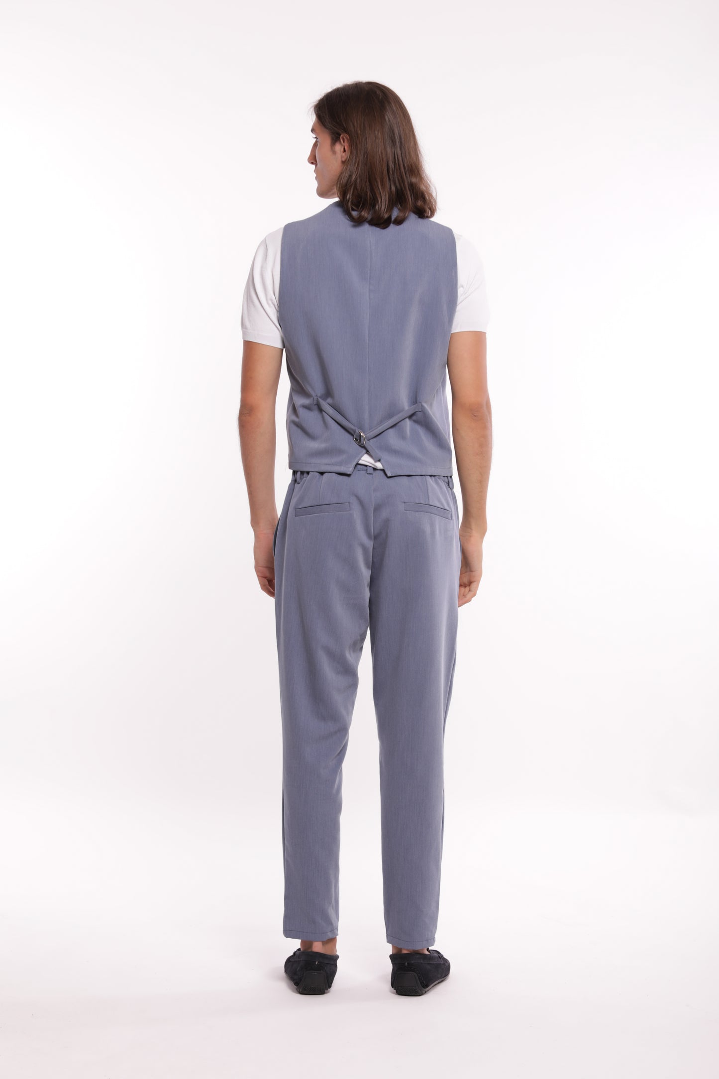 PANTALONI IN MISTO VISCOSA