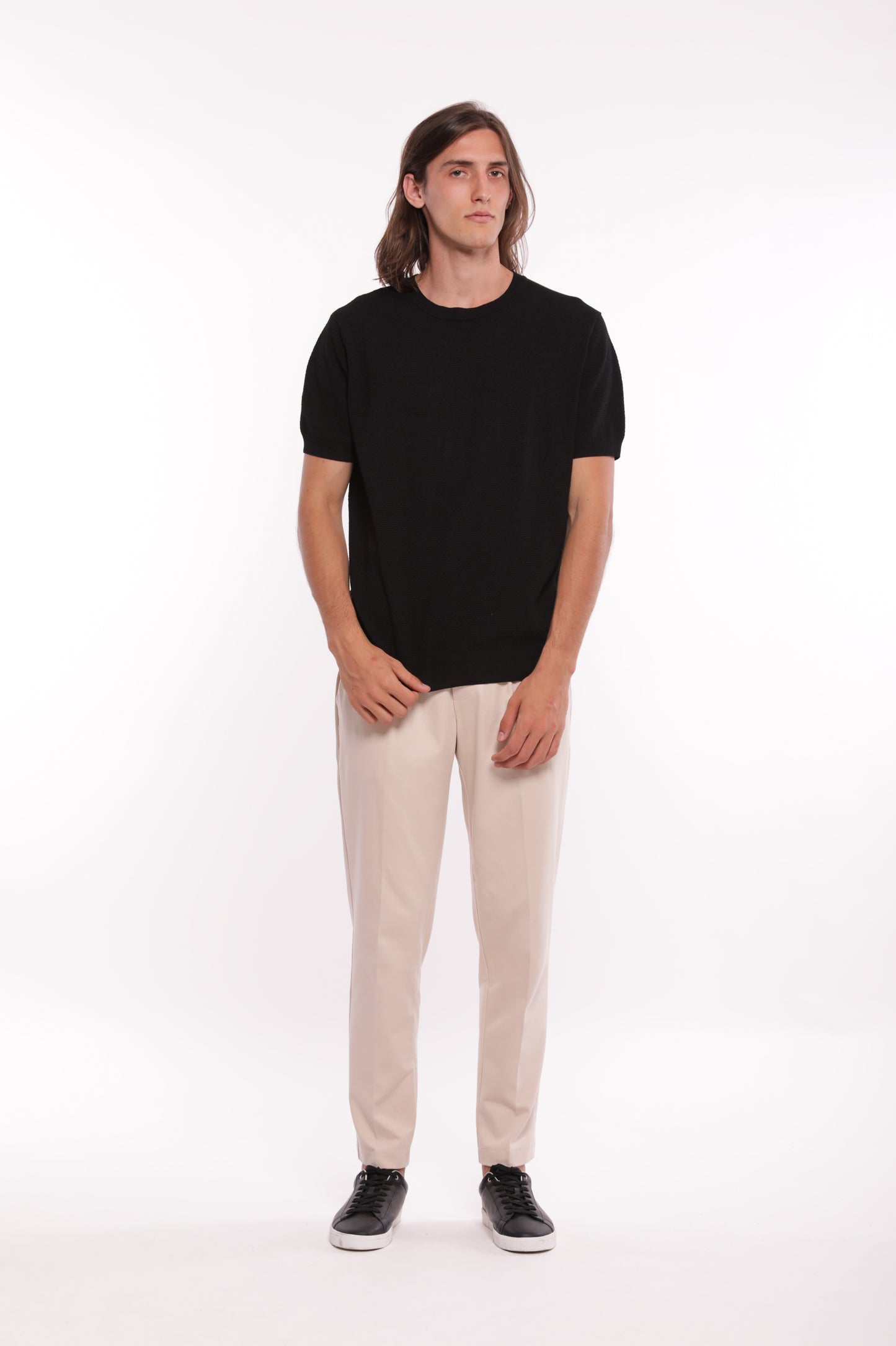 PANTALONI DRITTI IN PUNTO MILANO