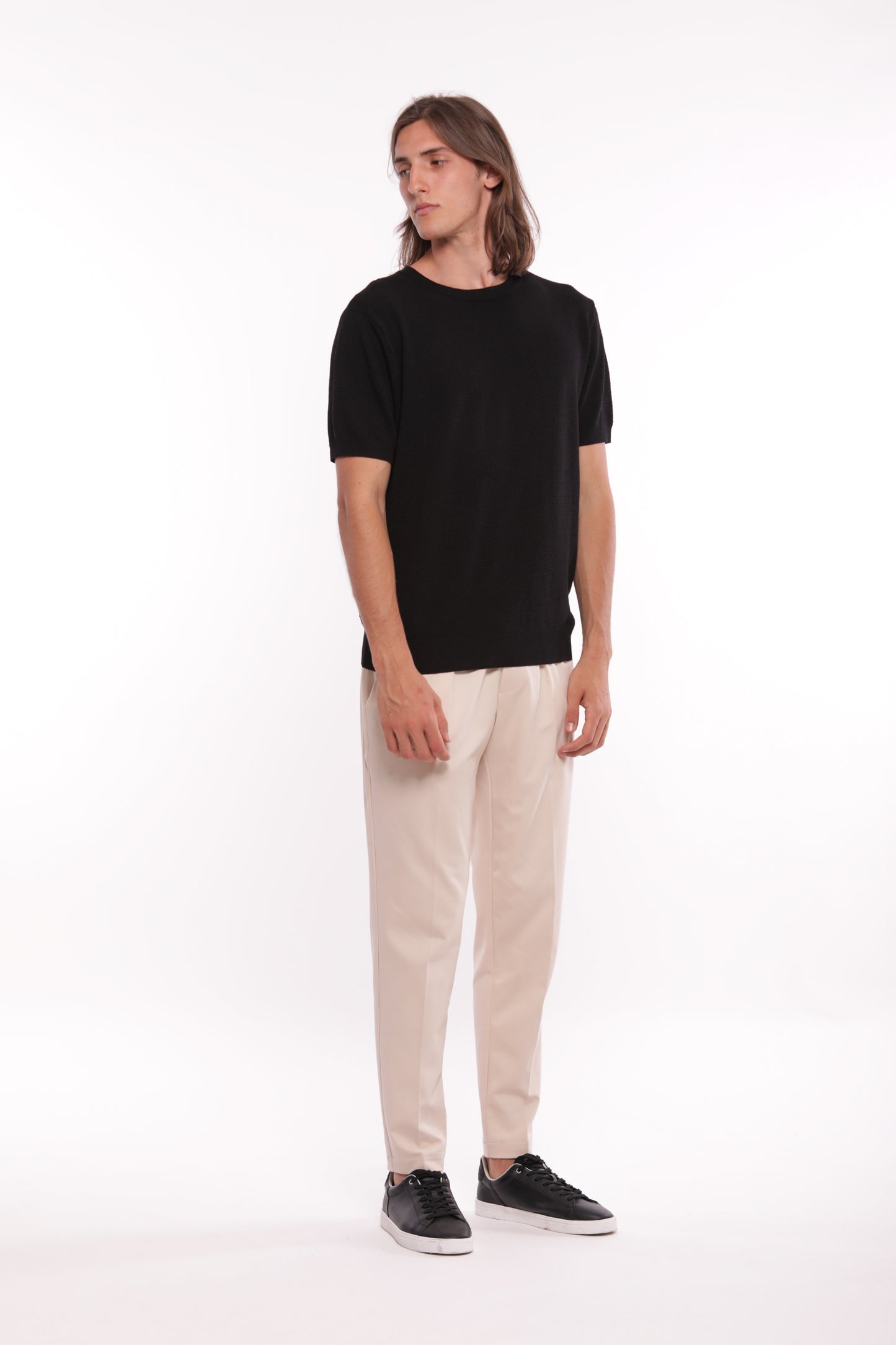 PANTALONI DRITTI IN PUNTO MILANO