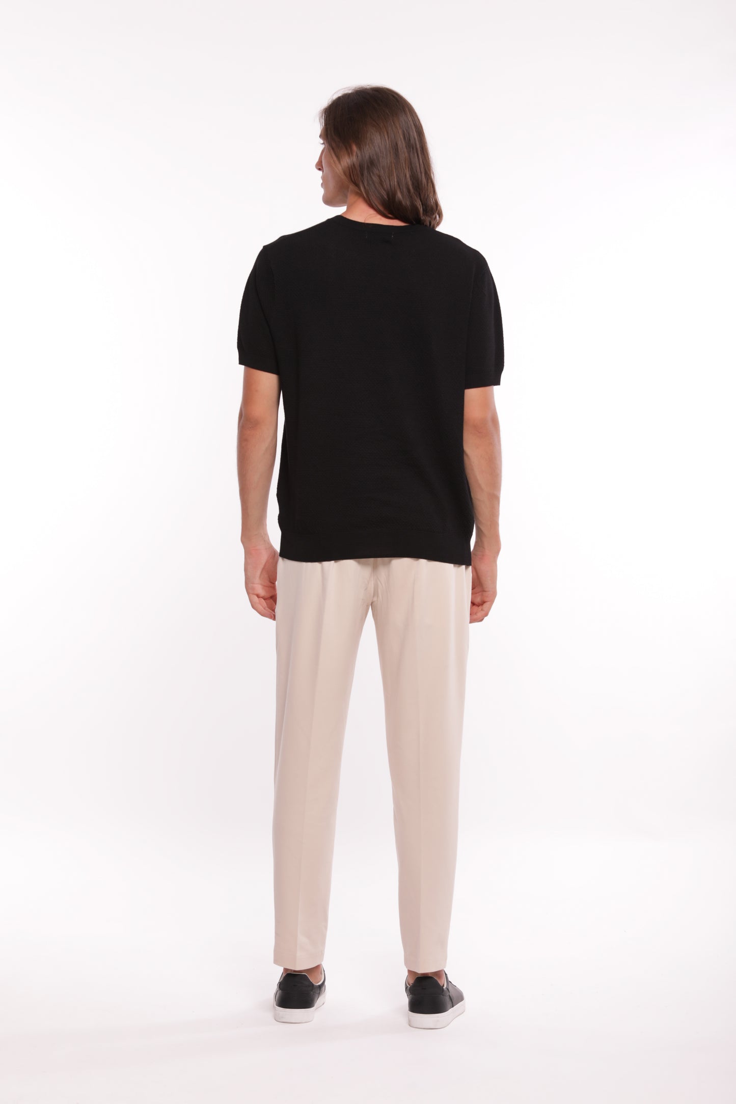 PANTALONI DRITTI IN PUNTO MILANO