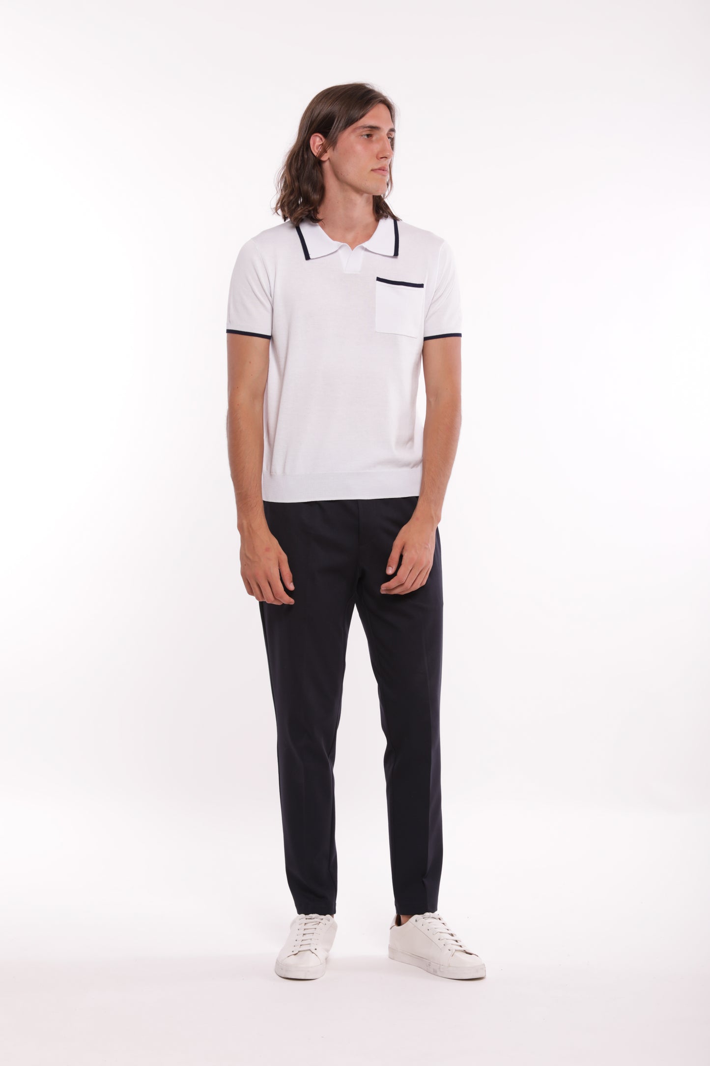 PANTALONI DRITTI IN PUNTO MILANO