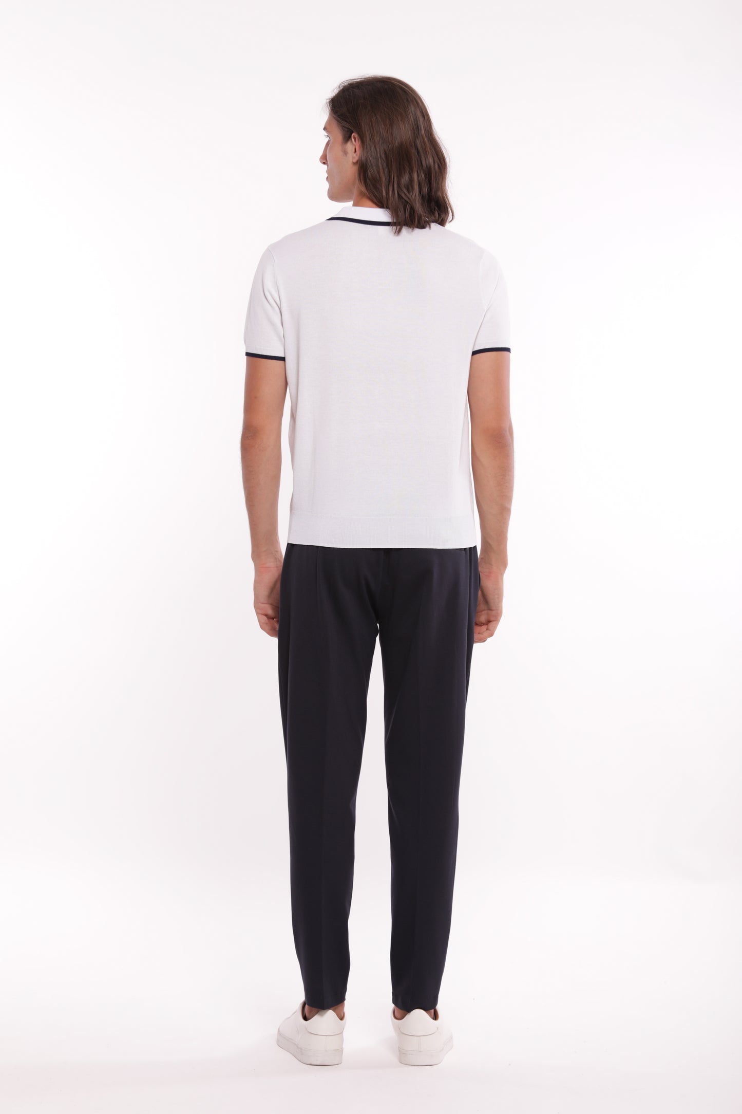 PANTALONI DRITTI IN PUNTO MILANO