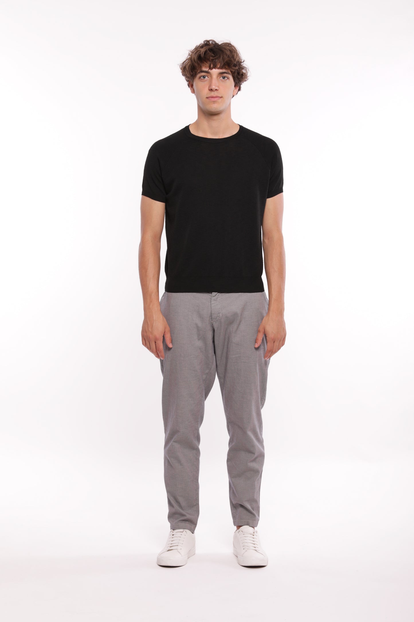 PANTALONI IN MICROFANTASIA