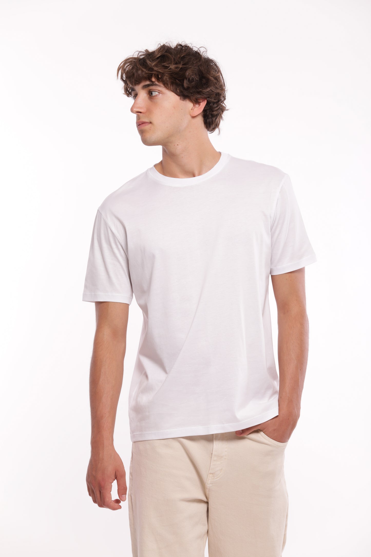 T-SHIRT GIROCOLLO BASICA