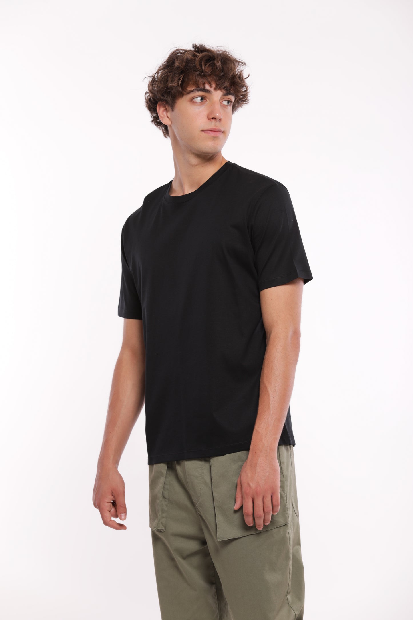 T-SHIRT GIROCOLLO BASICA