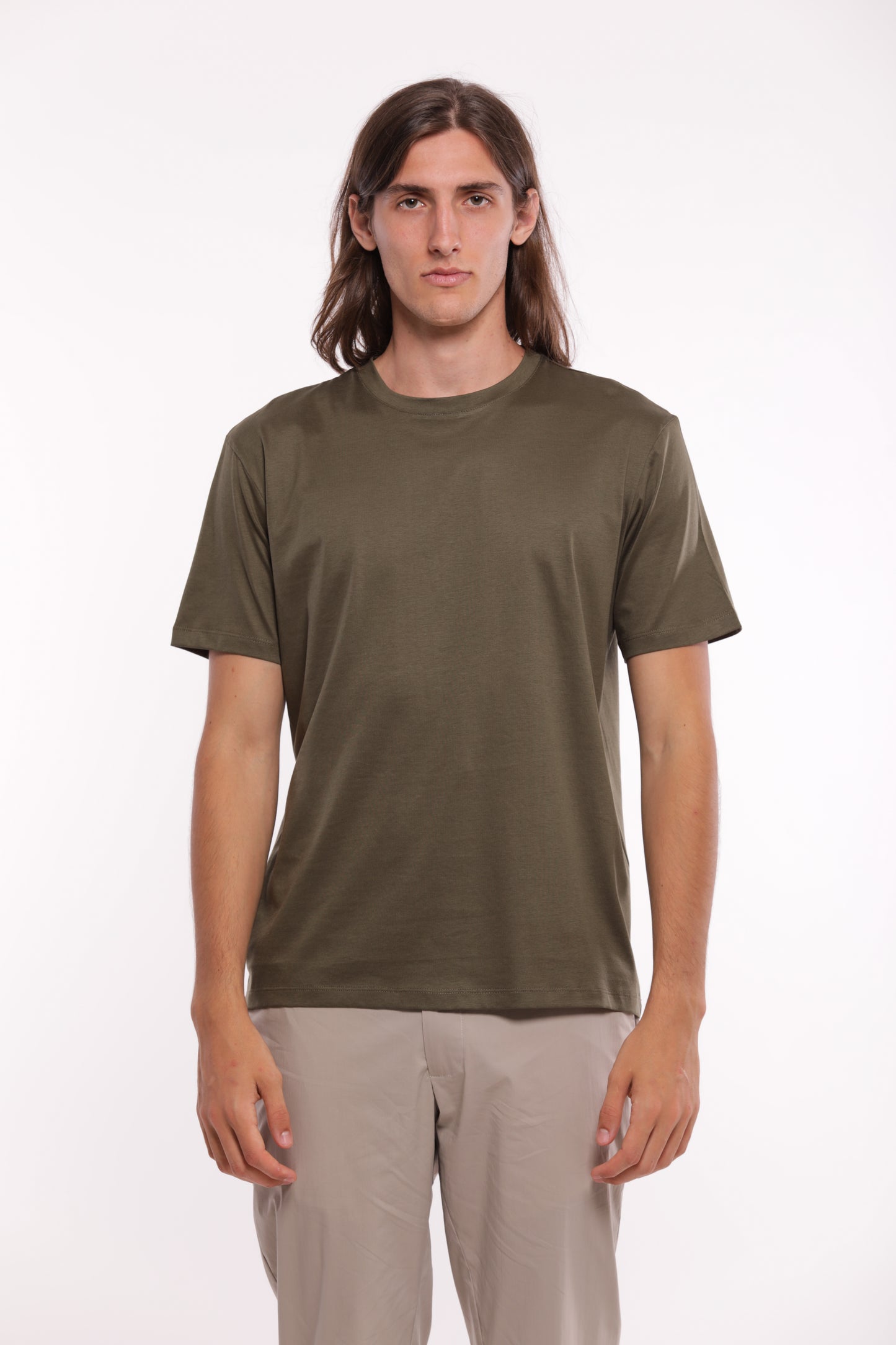T-SHIRT GIROCOLLO BASICA