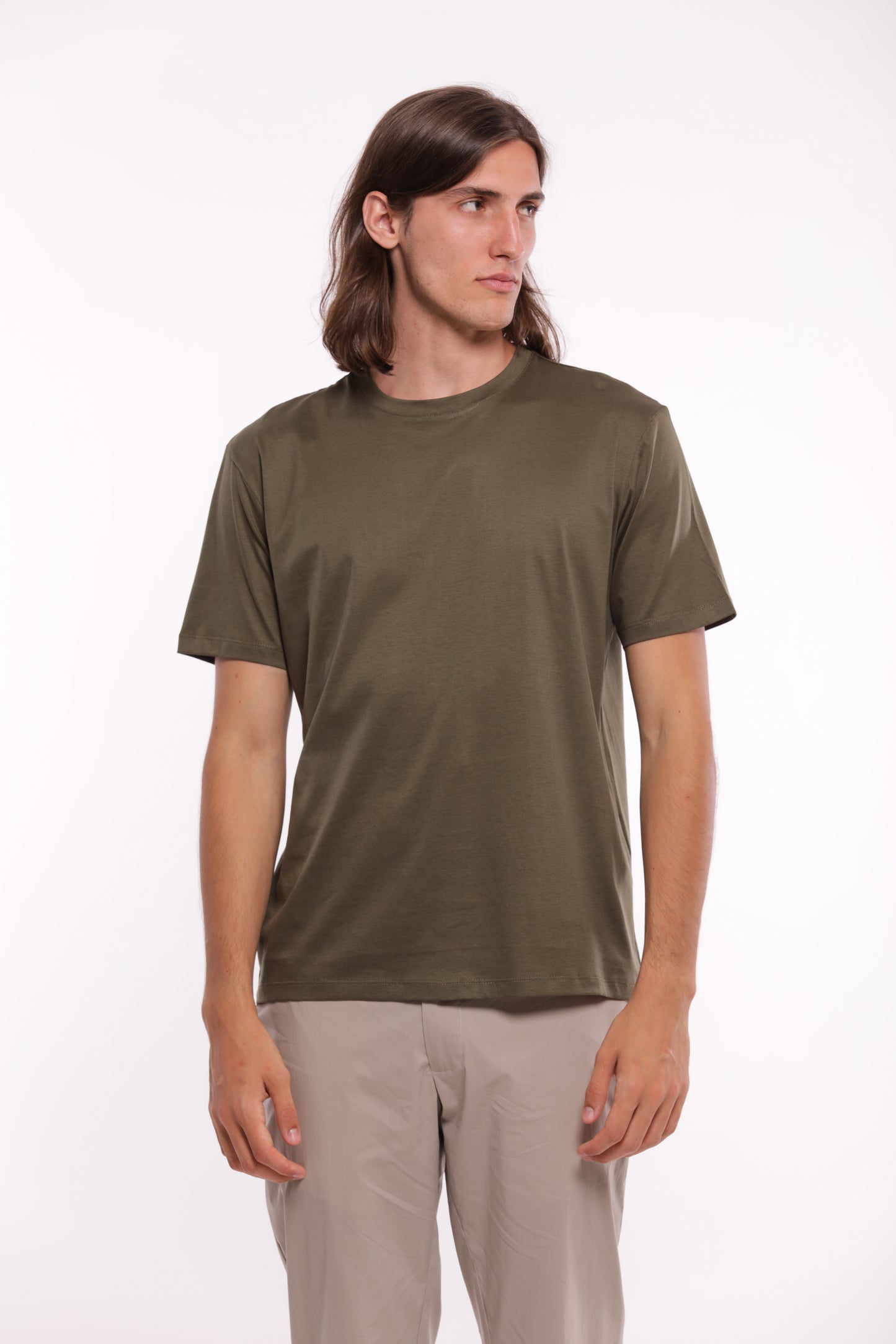 T-SHIRT GIROCOLLO BASICA