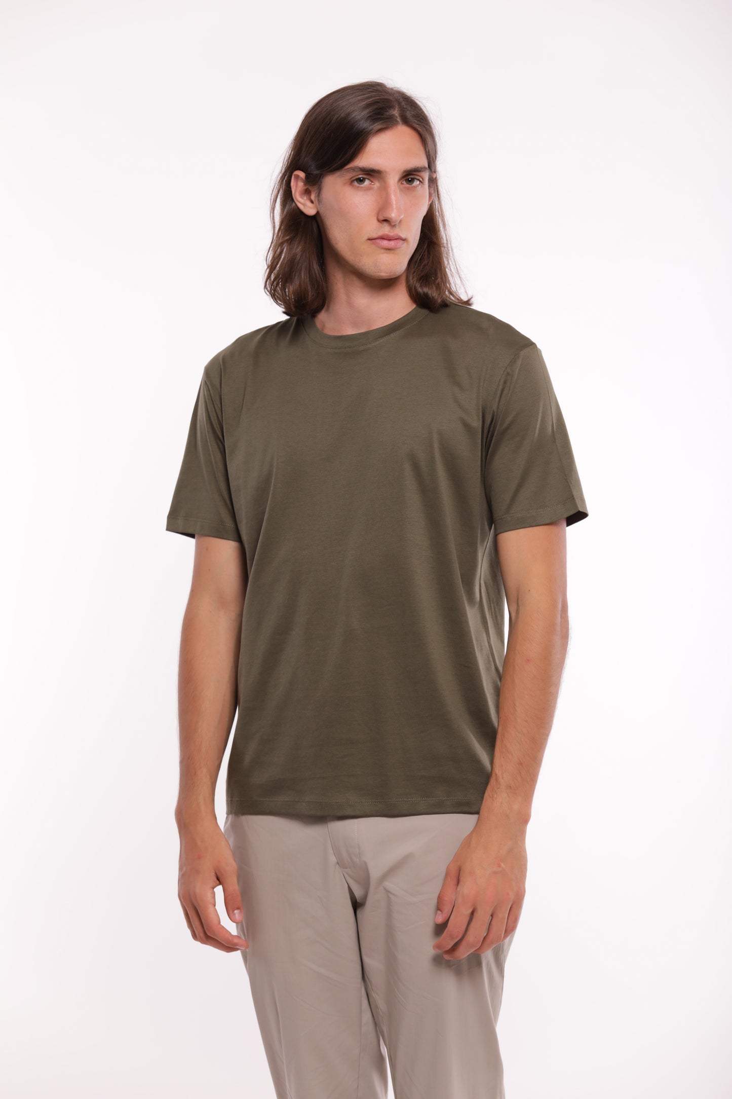 T-SHIRT GIROCOLLO BASICA