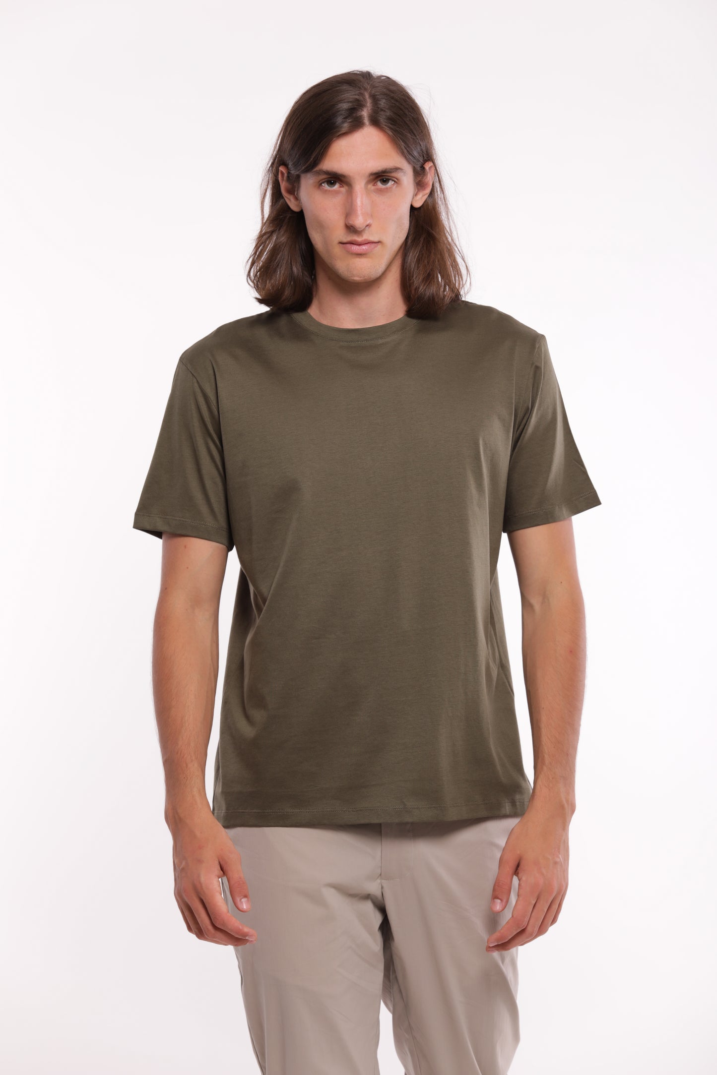 T-SHIRT GIROCOLLO BASICA