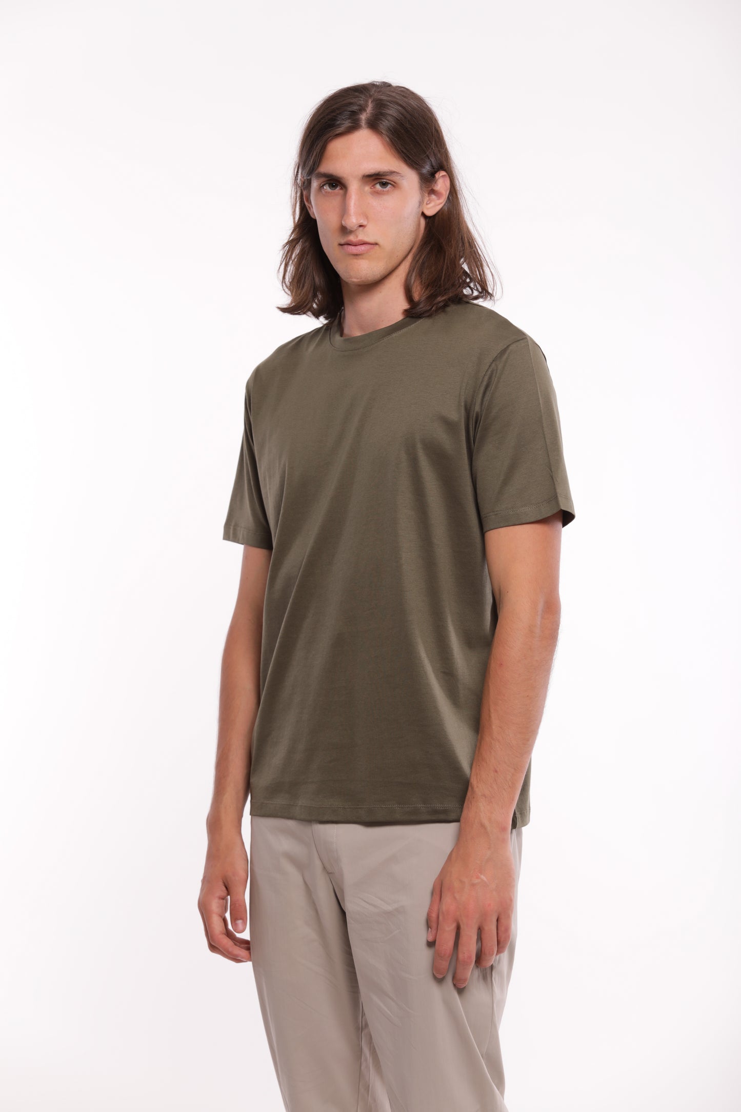 T-SHIRT GIROCOLLO BASICA