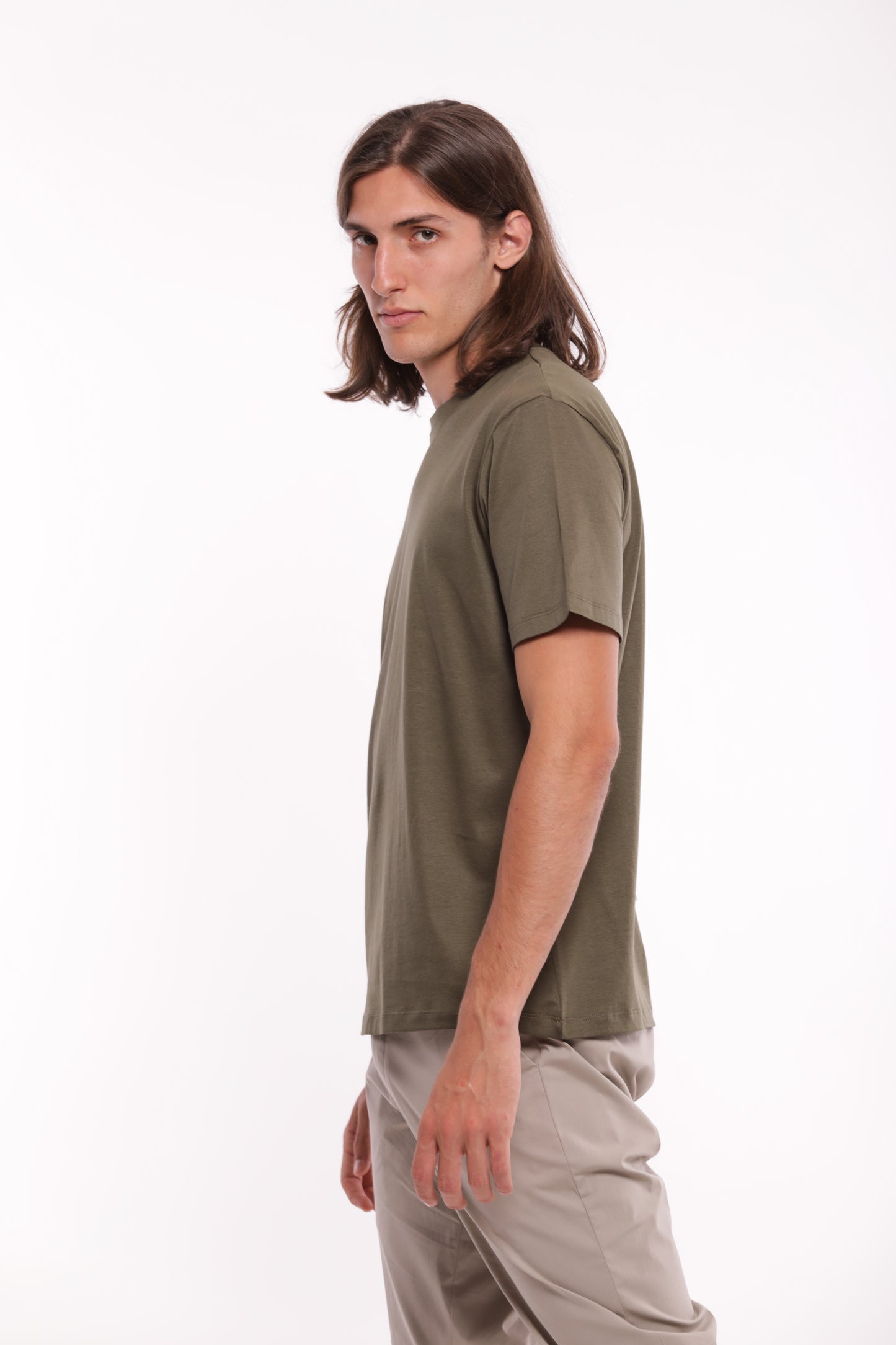 T-SHIRT GIROCOLLO BASICA