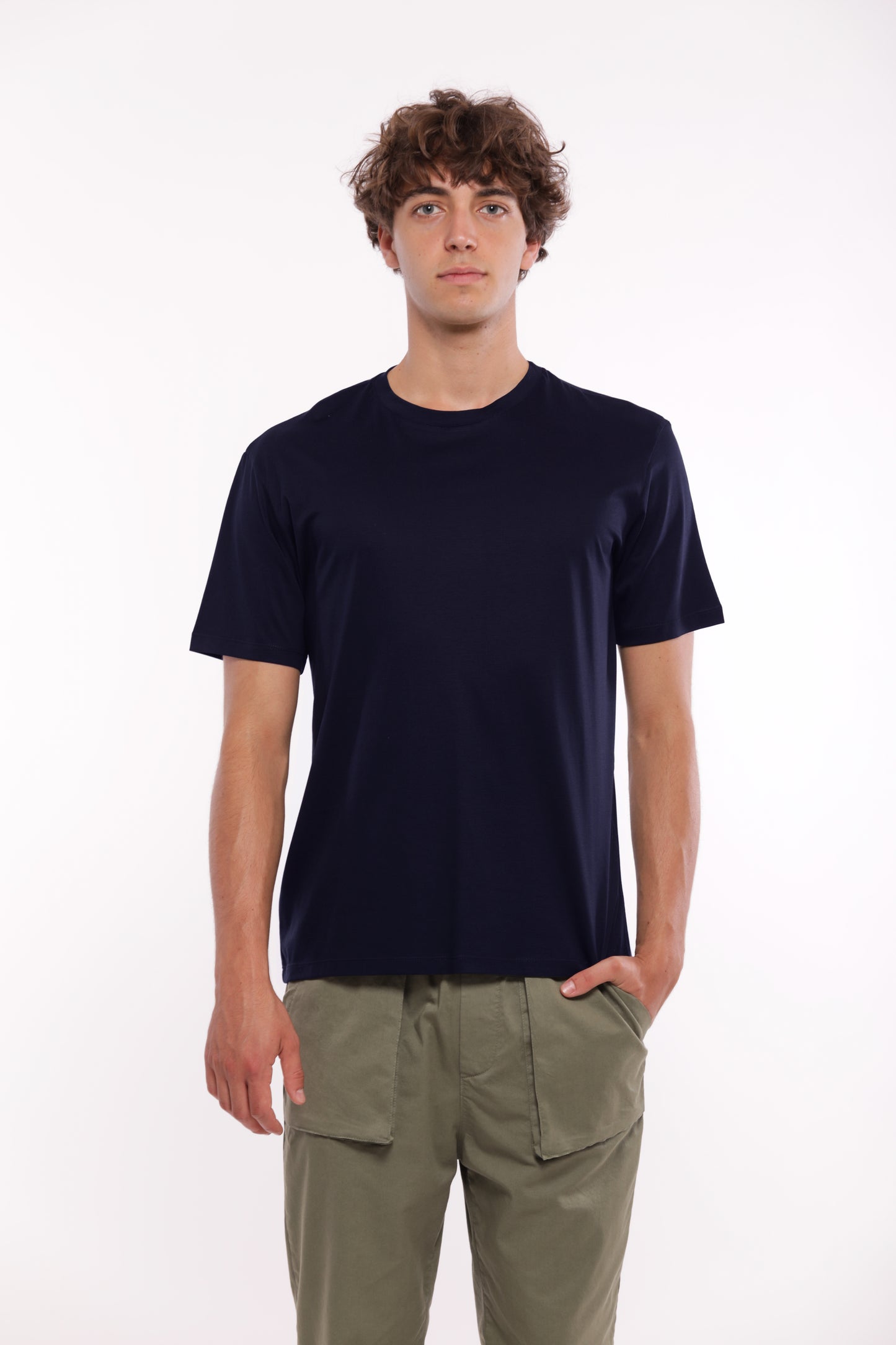 T-SHIRT GIROCOLLO BASICA