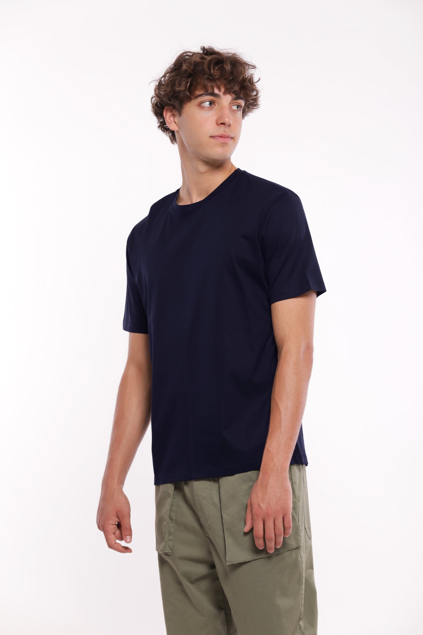 T-SHIRT GIROCOLLO BASICA