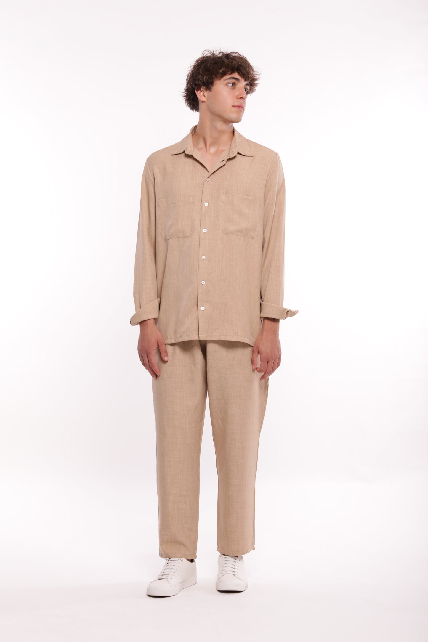 PANTALONE COMPLETO CON COULISSE IN VITA