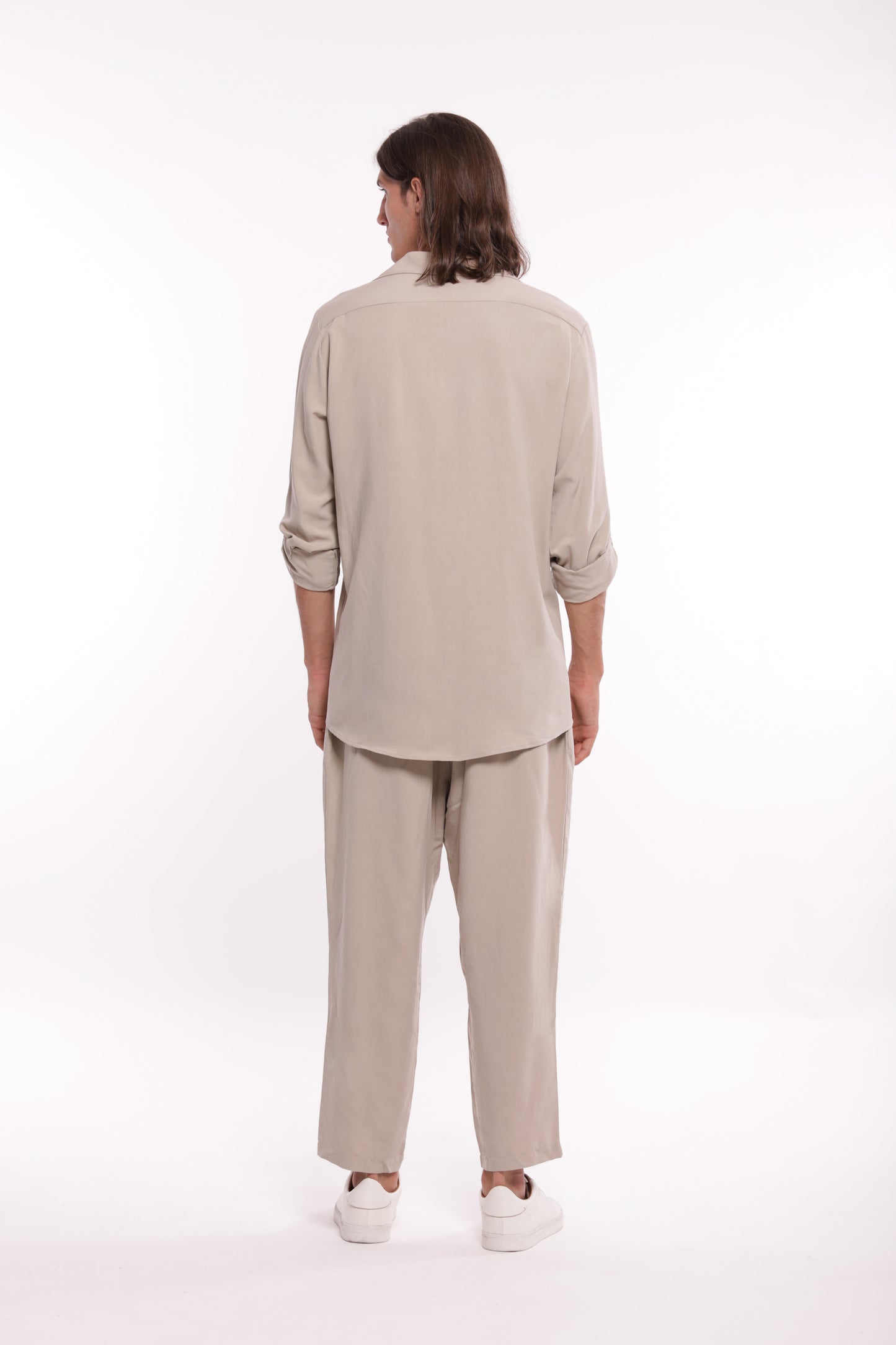 PANTALONE CON LACCIO A TONO