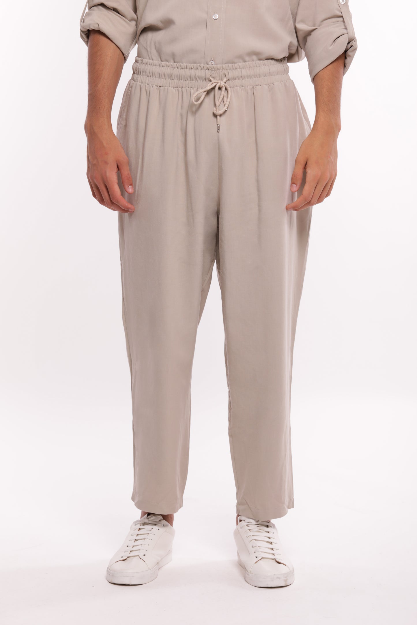 PANTALONE CON LACCIO A TONO