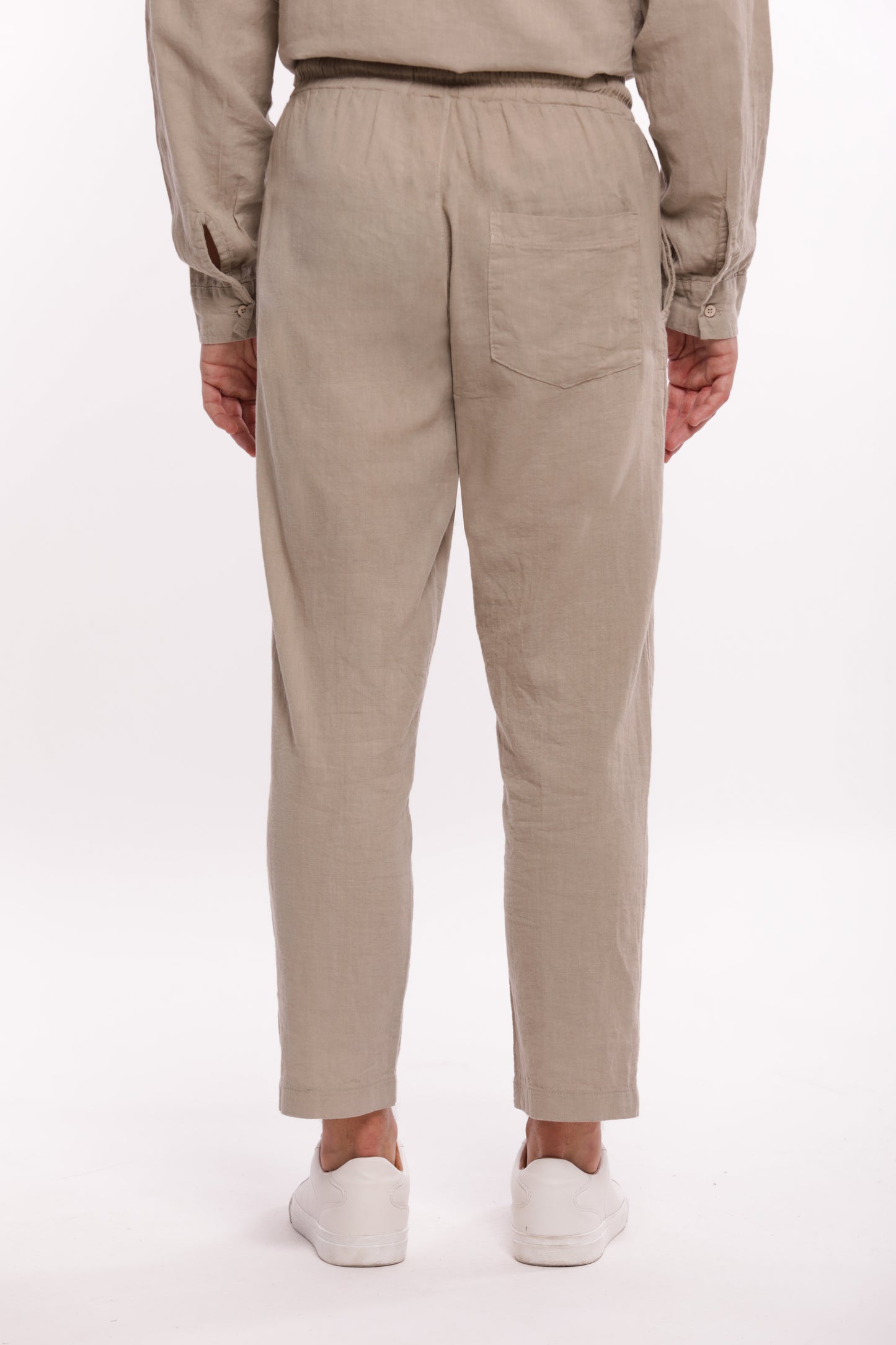 PANTALONE LUNGO DI LINO