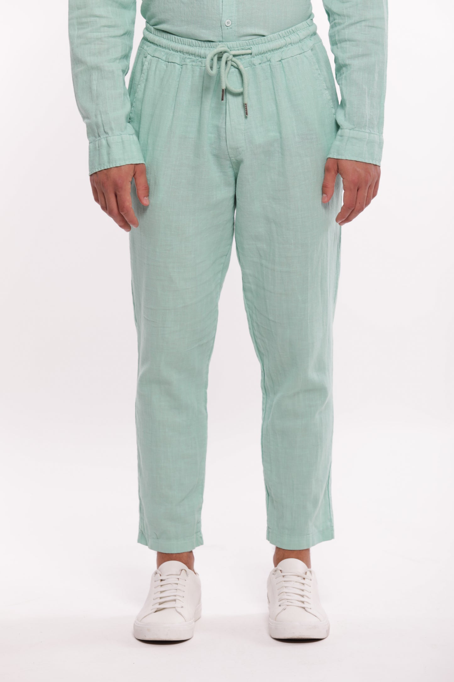 PANTALONE LUNGO DI LINO