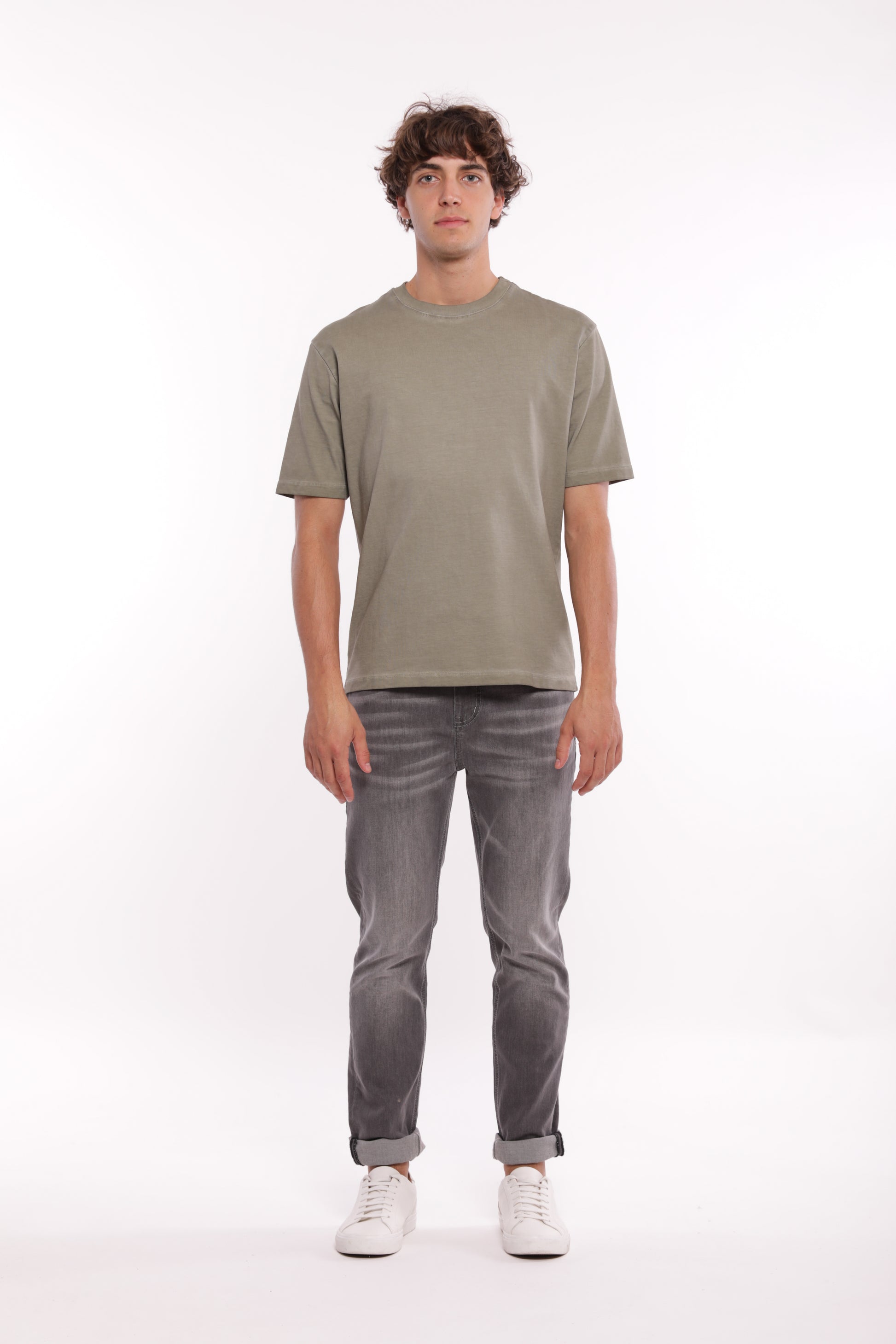 JEANS SLIM FIT GRIGIO