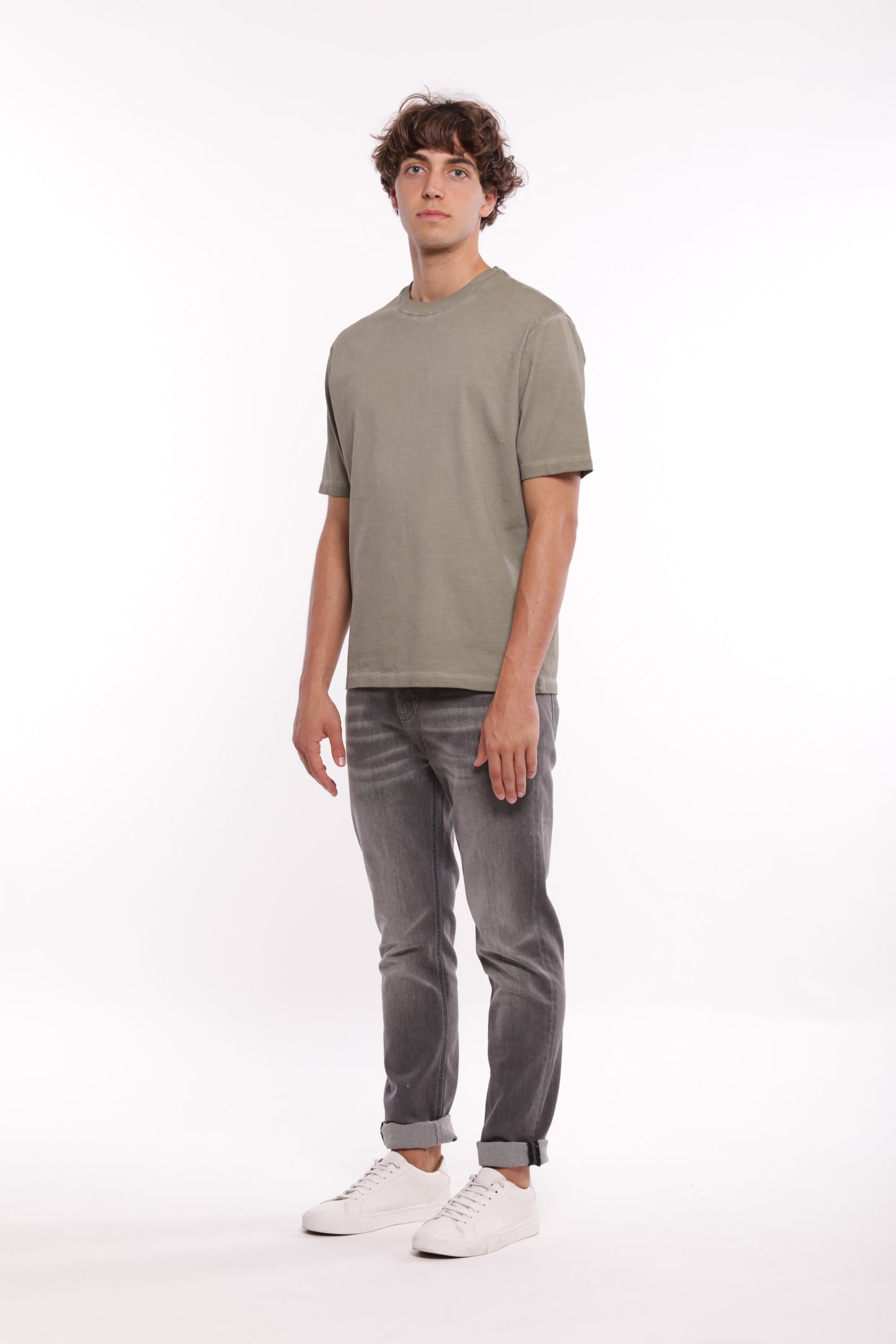 JEANS SLIM FIT GRIGIO