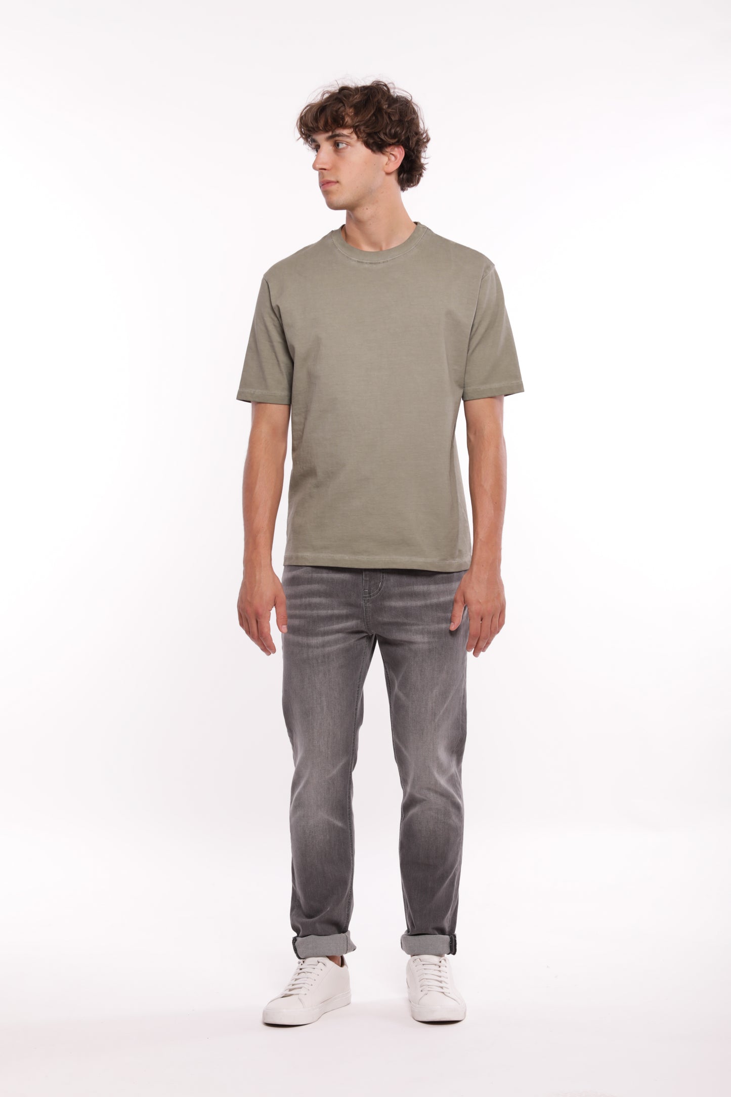 JEANS SLIM FIT GRIGIO