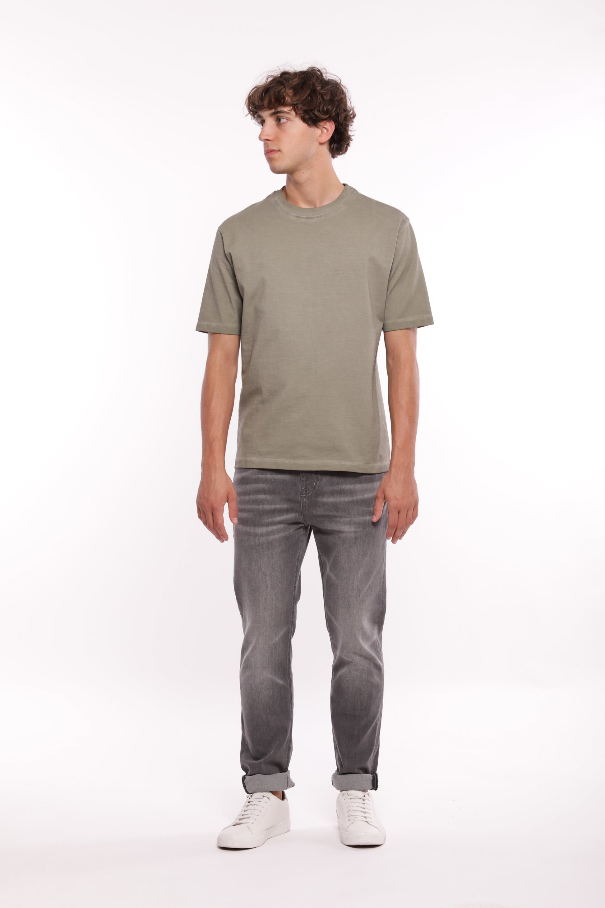 JEANS SLIM FIT GRIGIO