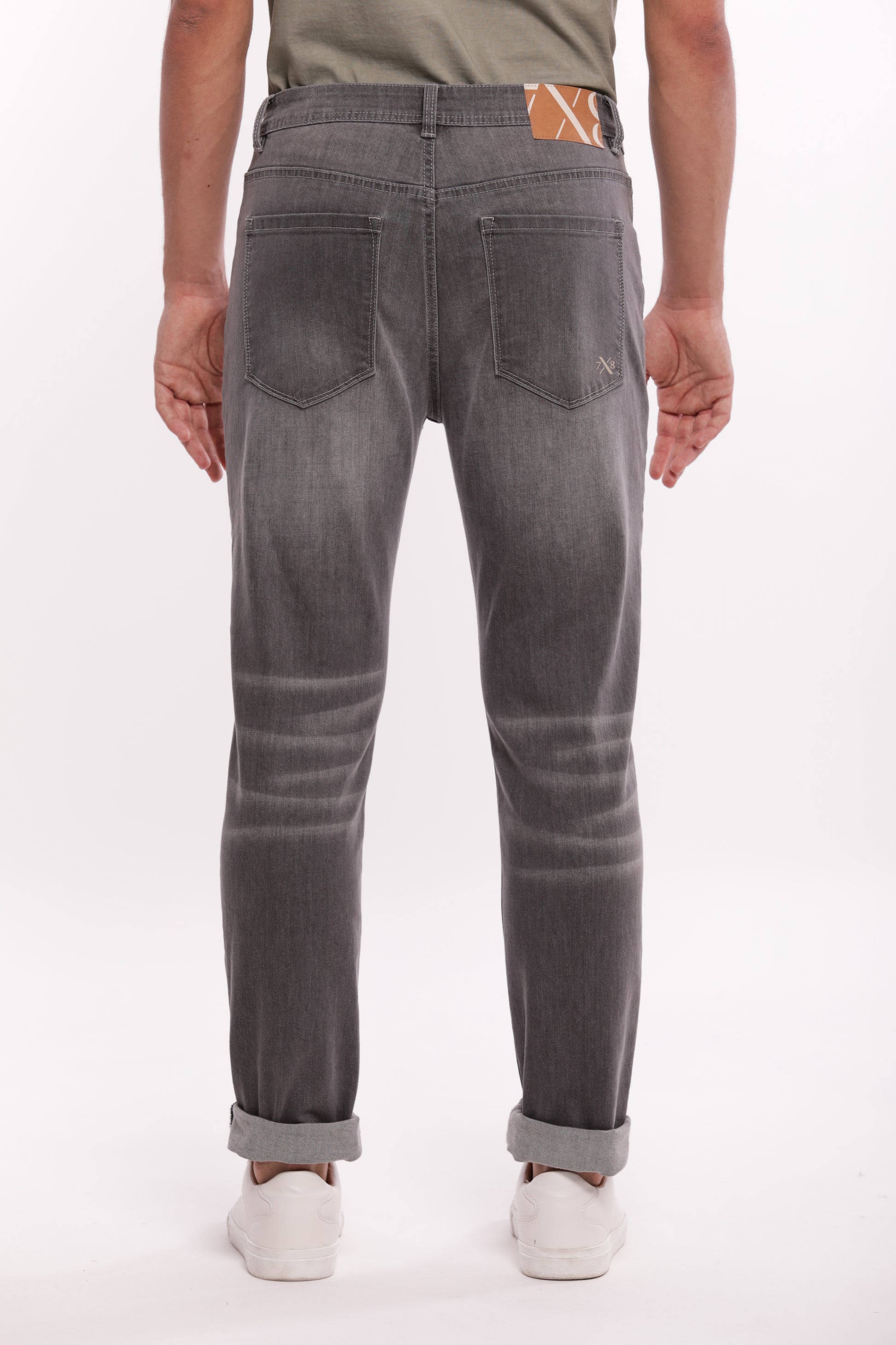 JEANS SLIM FIT GRIGIO