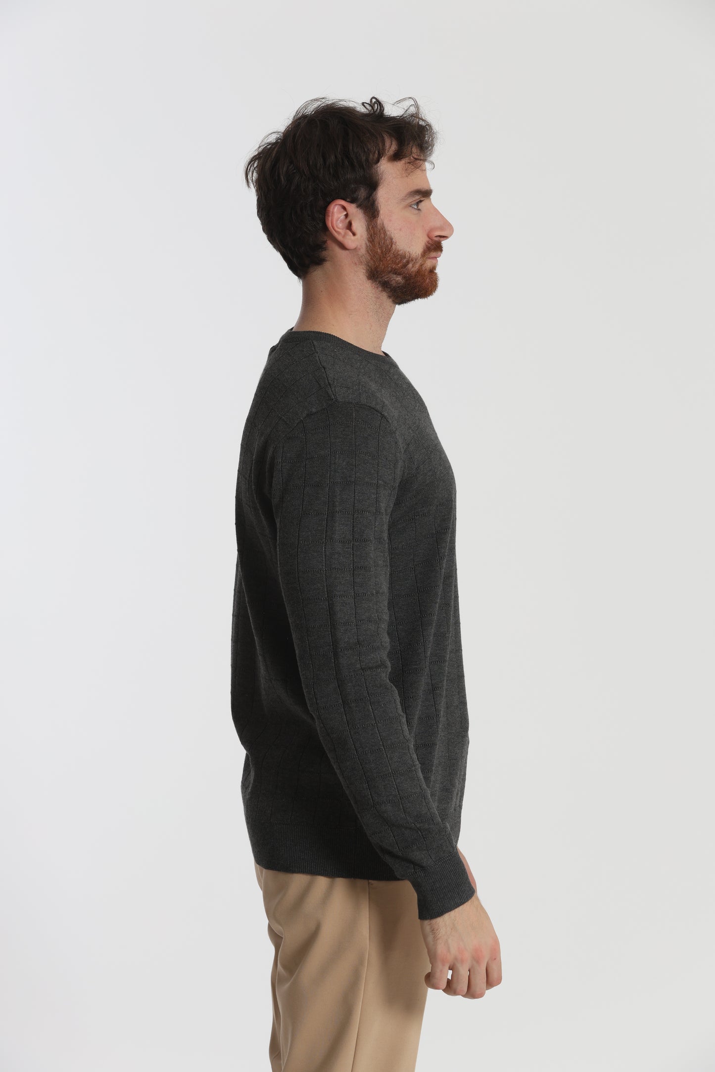 MAGLIA GIROCOLLO CON MOTIVO