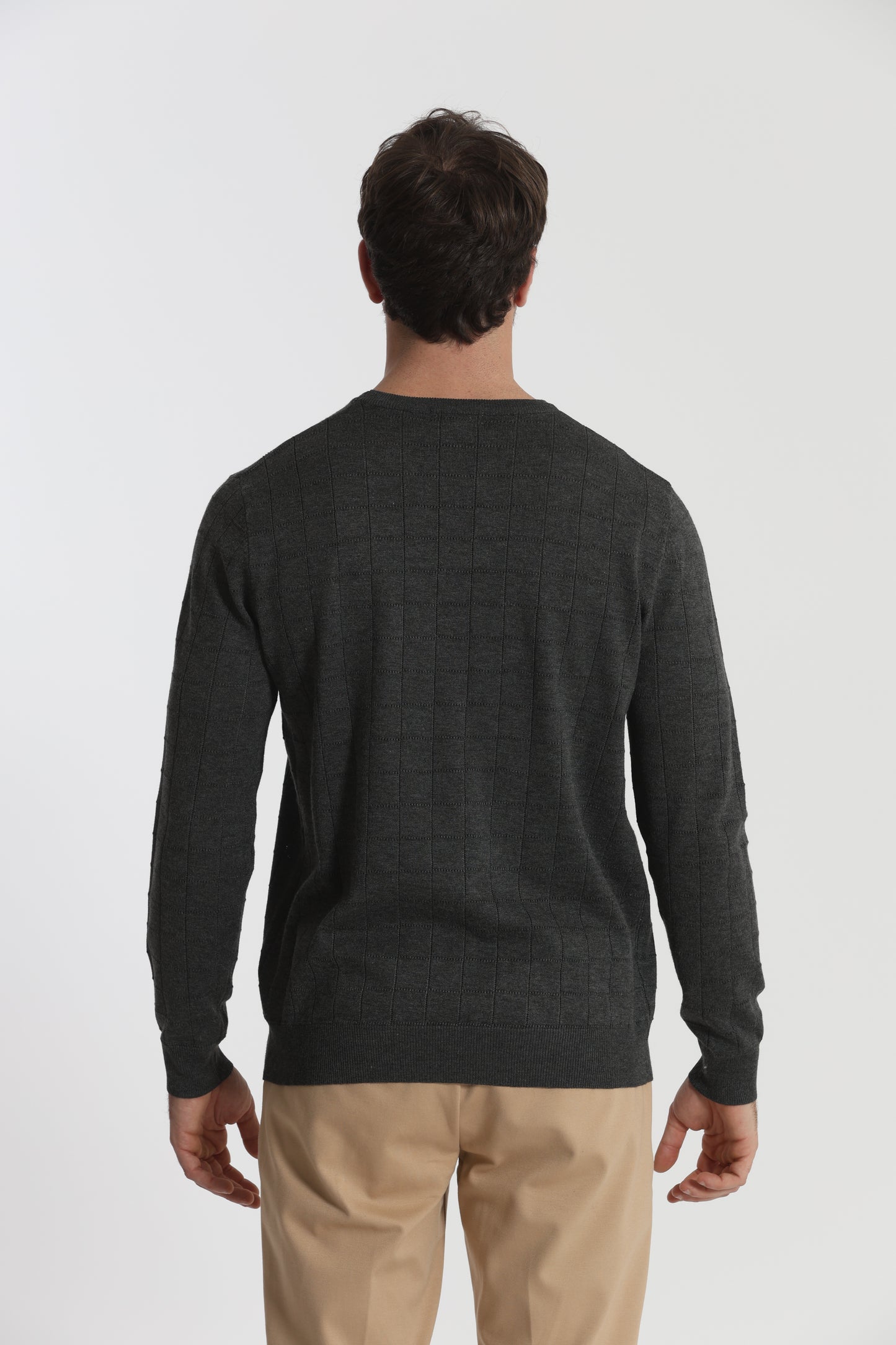 MAGLIA GIROCOLLO CON MOTIVO