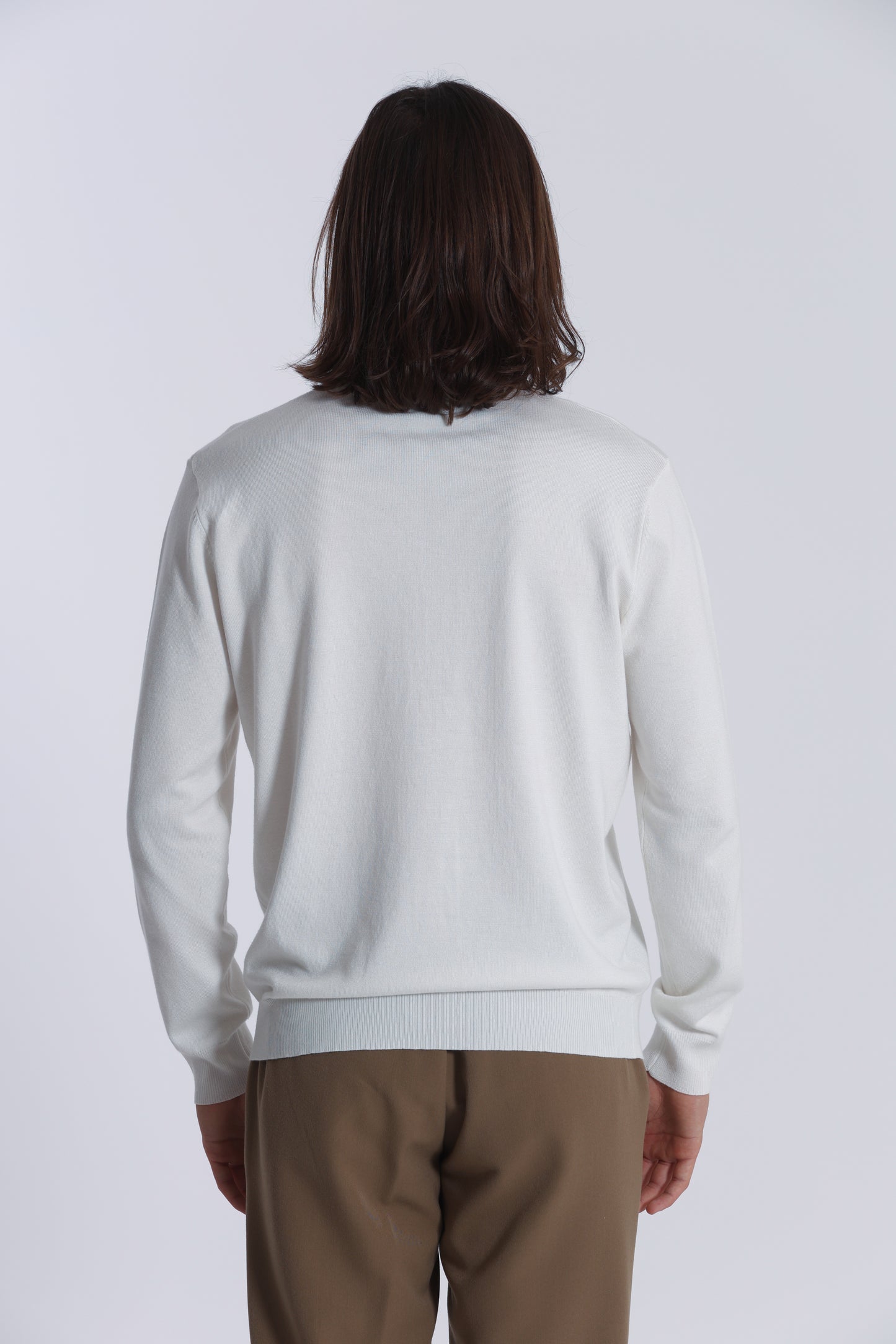 PULLOVER IN MAGLIA CON ZIP