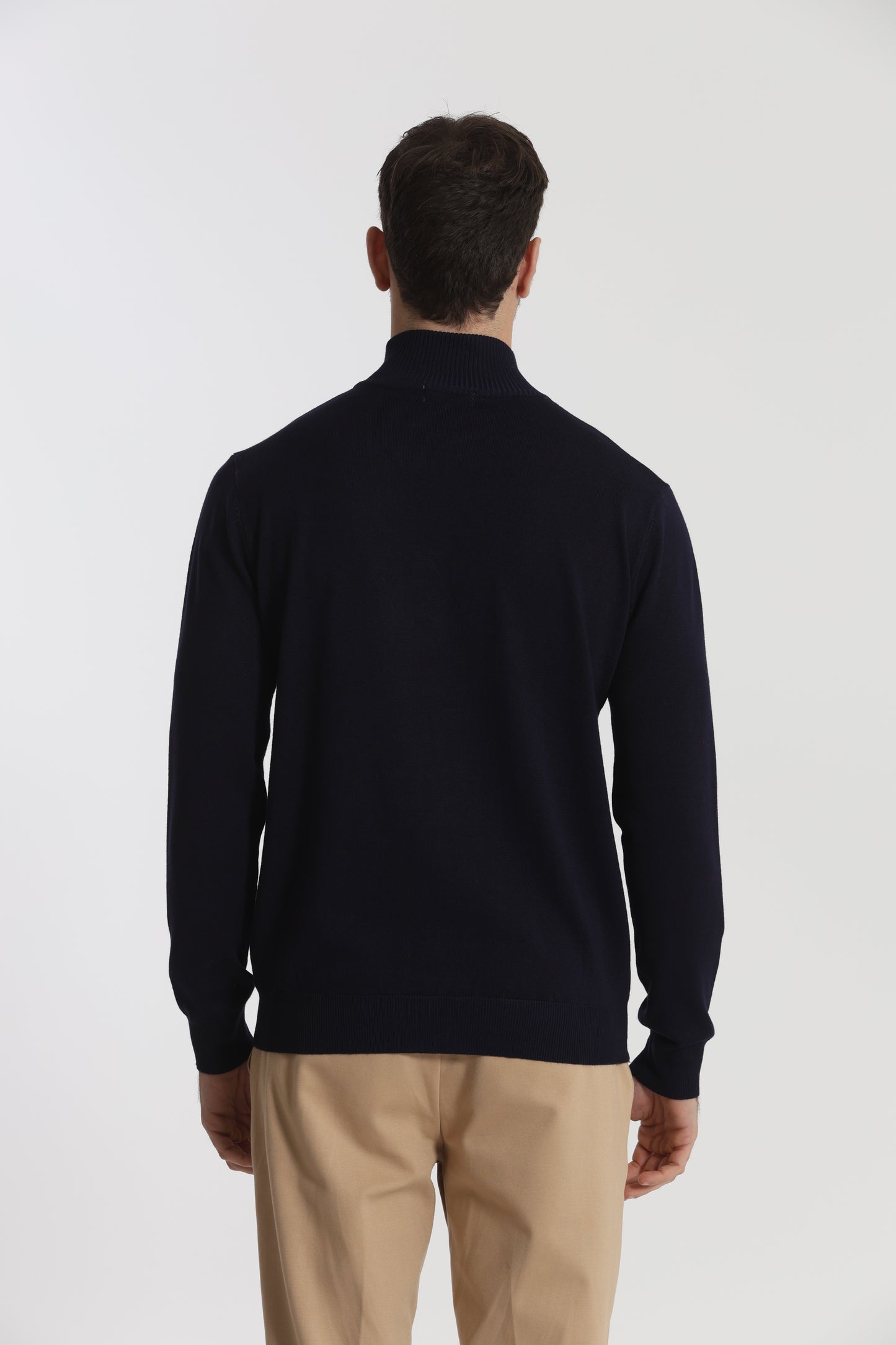PULLOVER IN MAGLIA CON ZIP