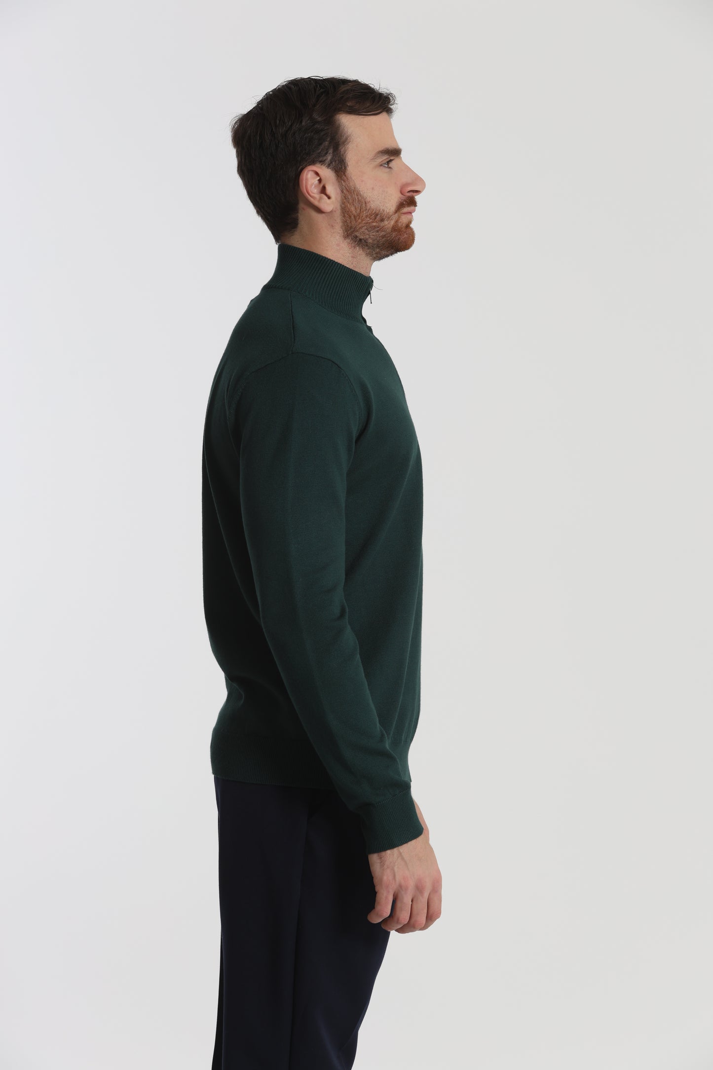 PULLOVER IN MAGLIA CON ZIP