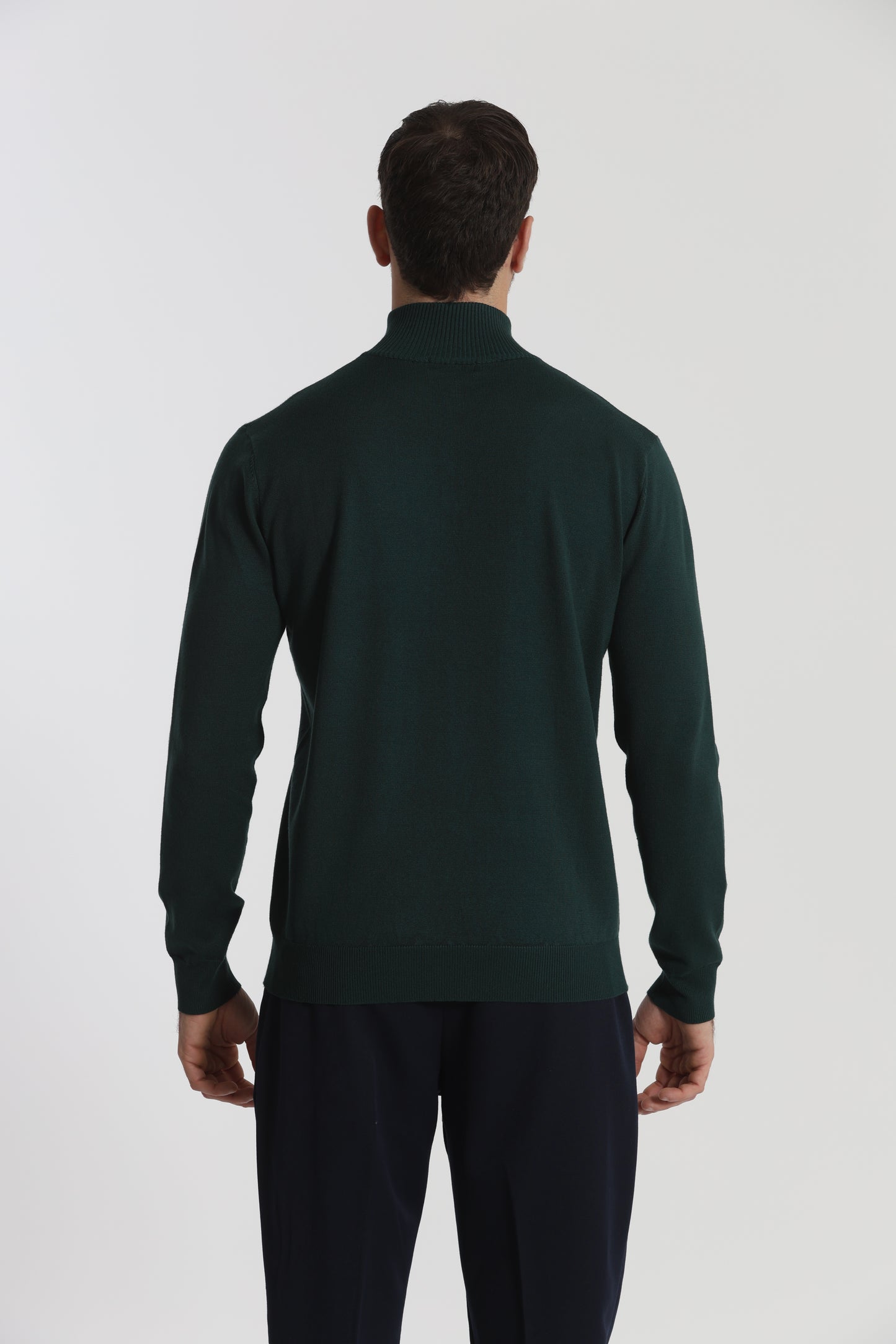 PULLOVER IN MAGLIA CON ZIP