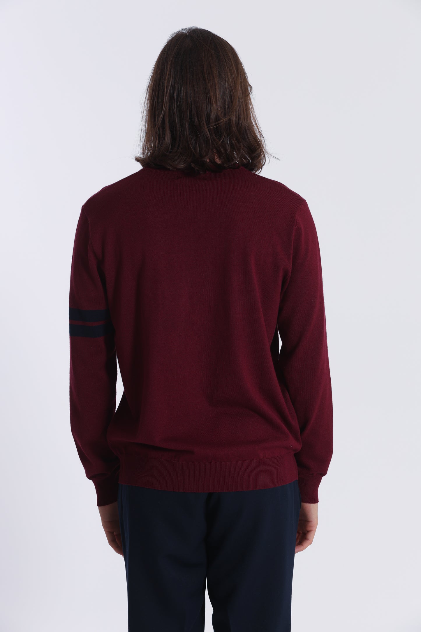 MAGLIA GIROCOLLO CON DETTAGLI
