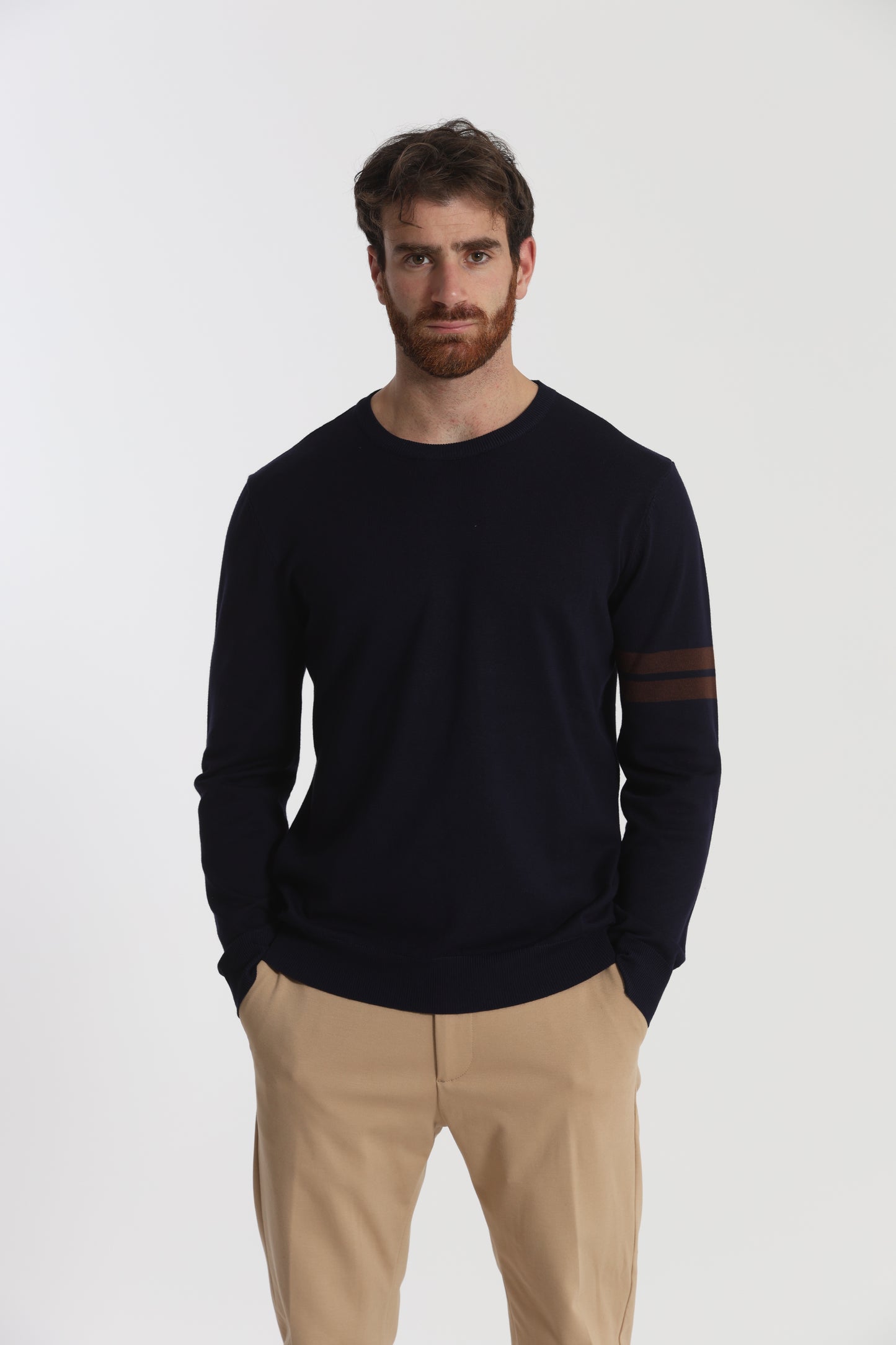 MAGLIA GIROCOLLO CON DETTAGLI
