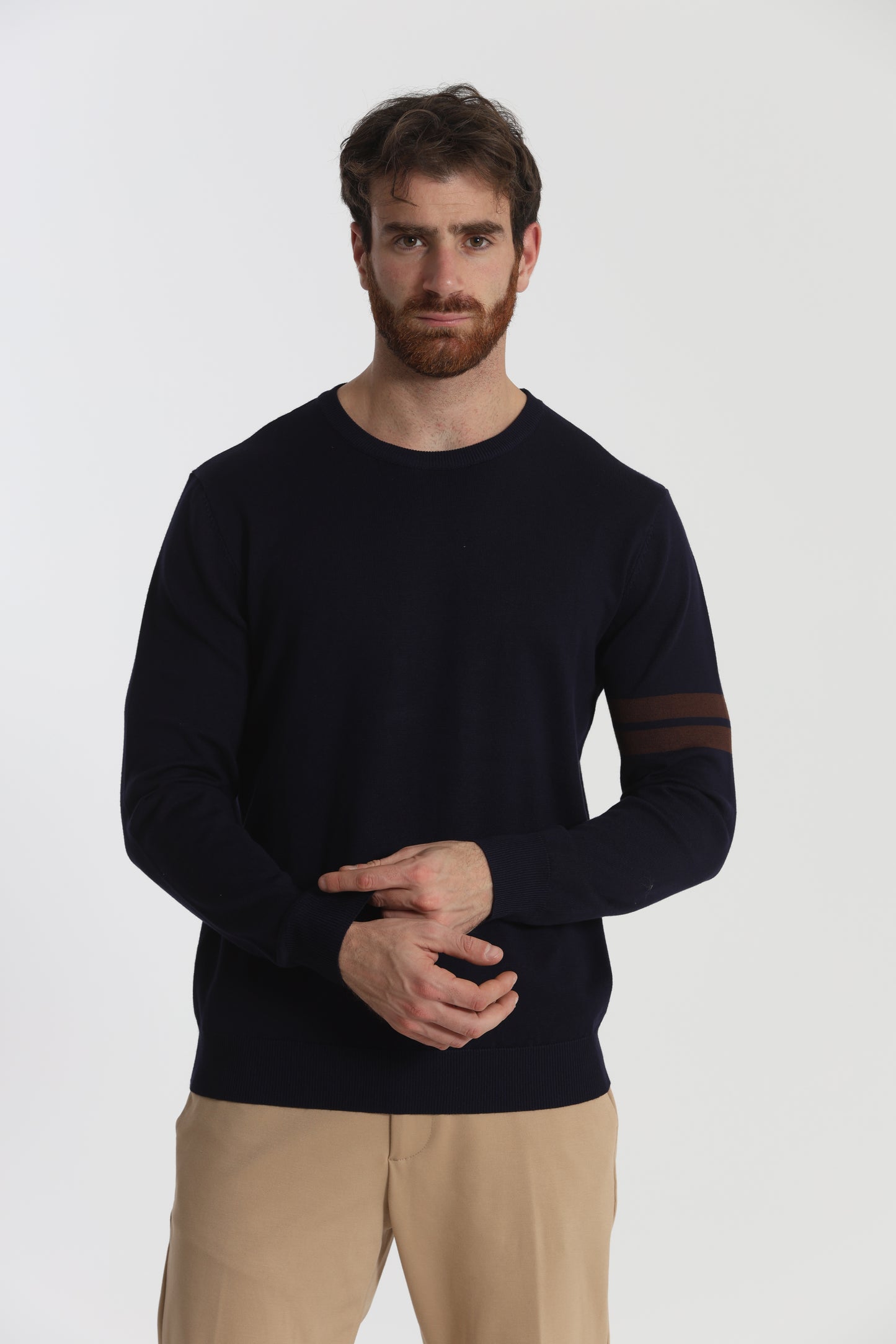 MAGLIA GIROCOLLO CON DETTAGLI