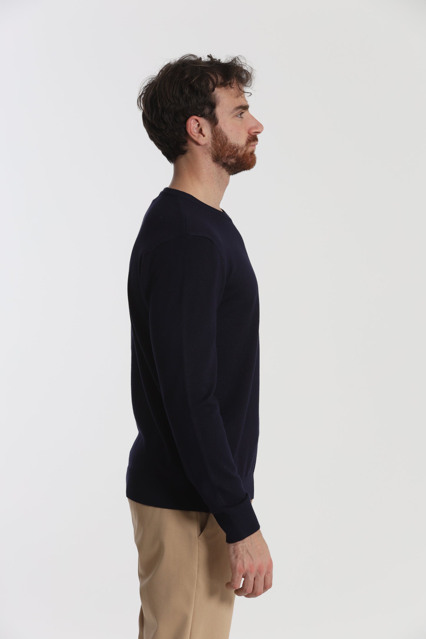 MAGLIA GIROCOLLO CON DETTAGLI