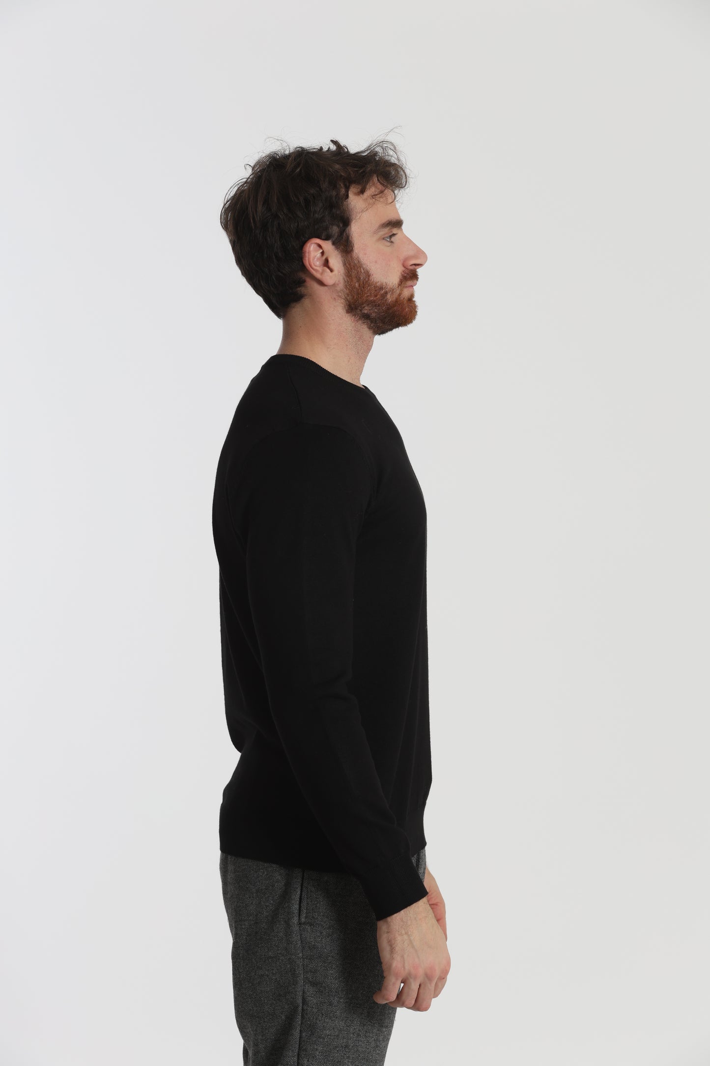 MAGLIA GIROCOLLO CON DETTAGLI