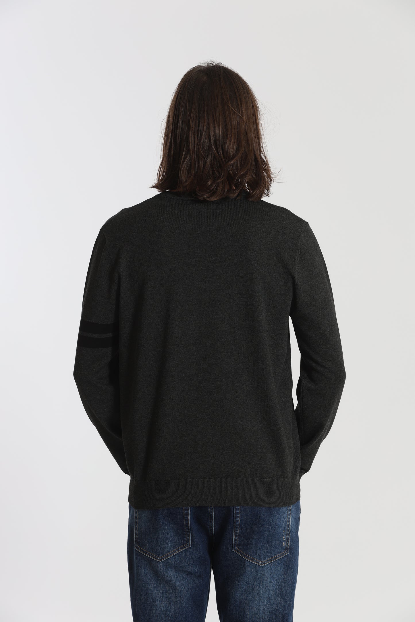 MAGLIA GIROCOLLO CON DETTAGLI
