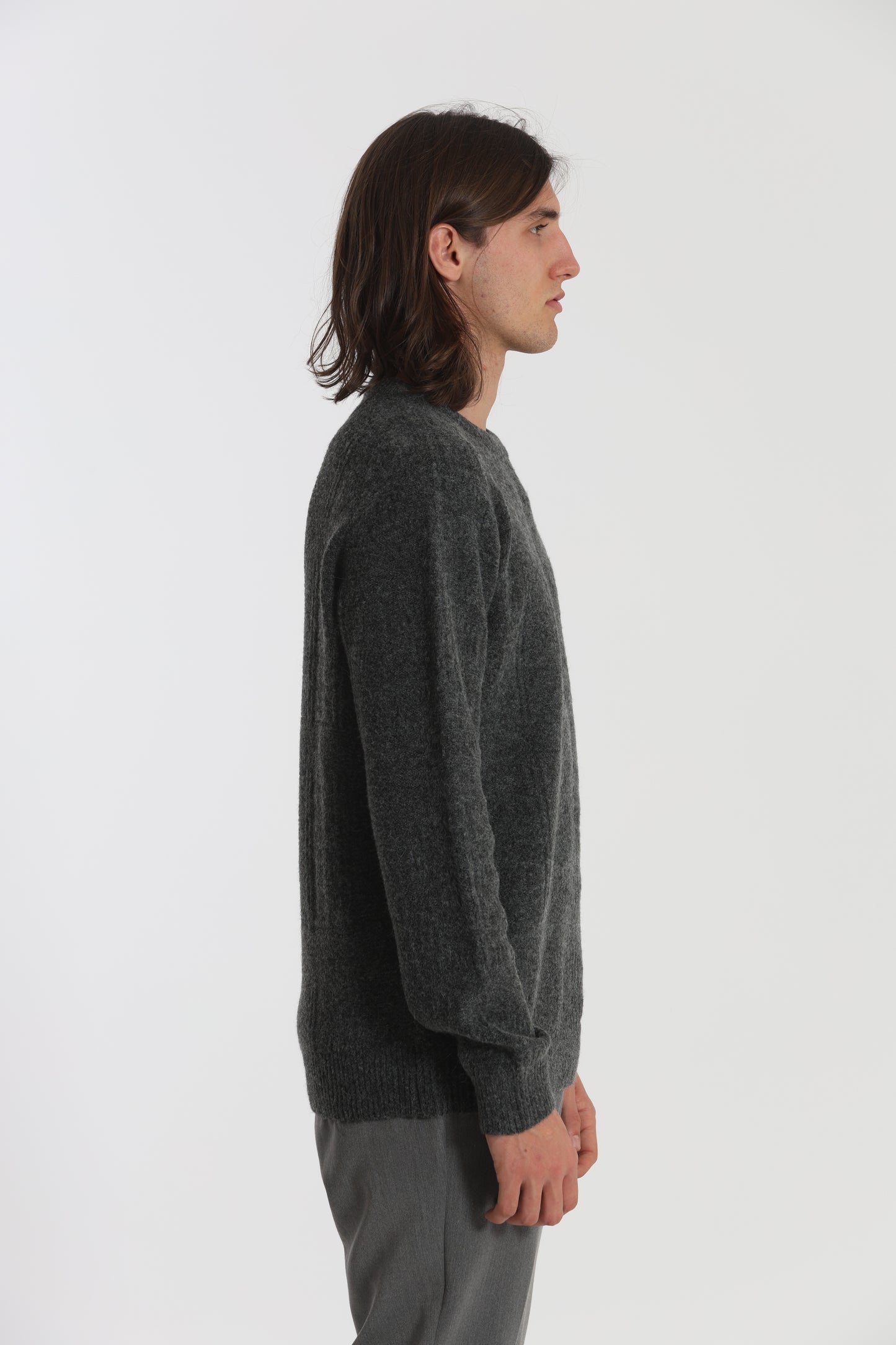 MAGLIA GIROCOLLO CON TEXTURE