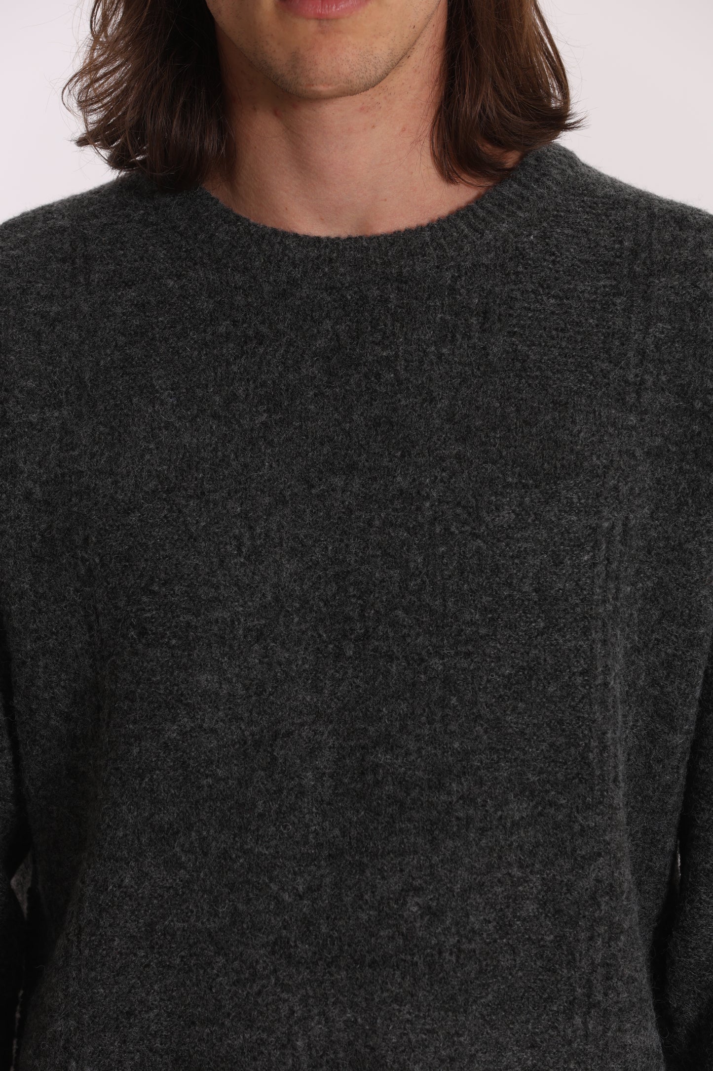 MAGLIA GIROCOLLO CON TEXTURE