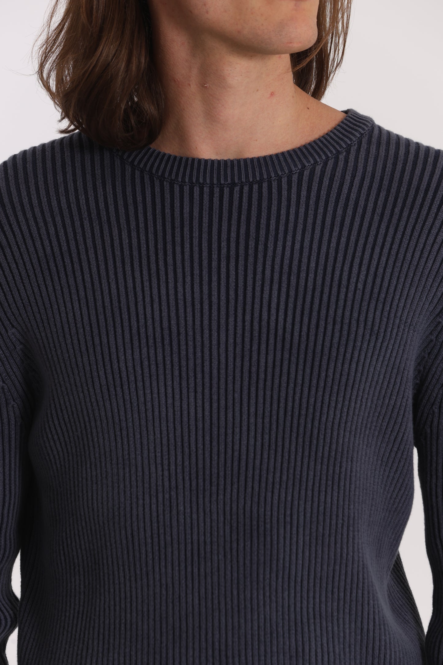 PULLOVER A COSTINE EFFETTO VINTAGE