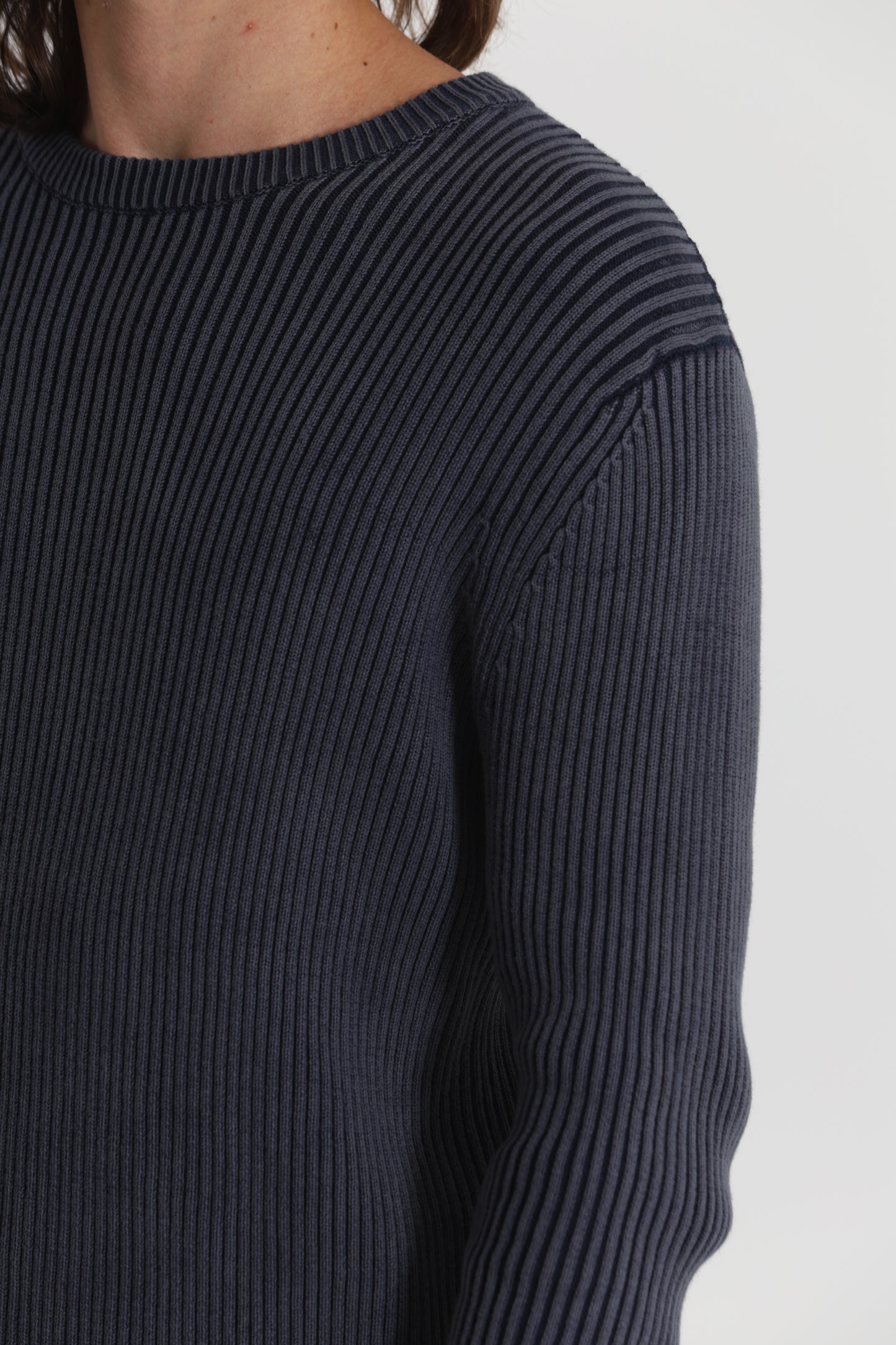 PULLOVER A COSTINE EFFETTO VINTAGE