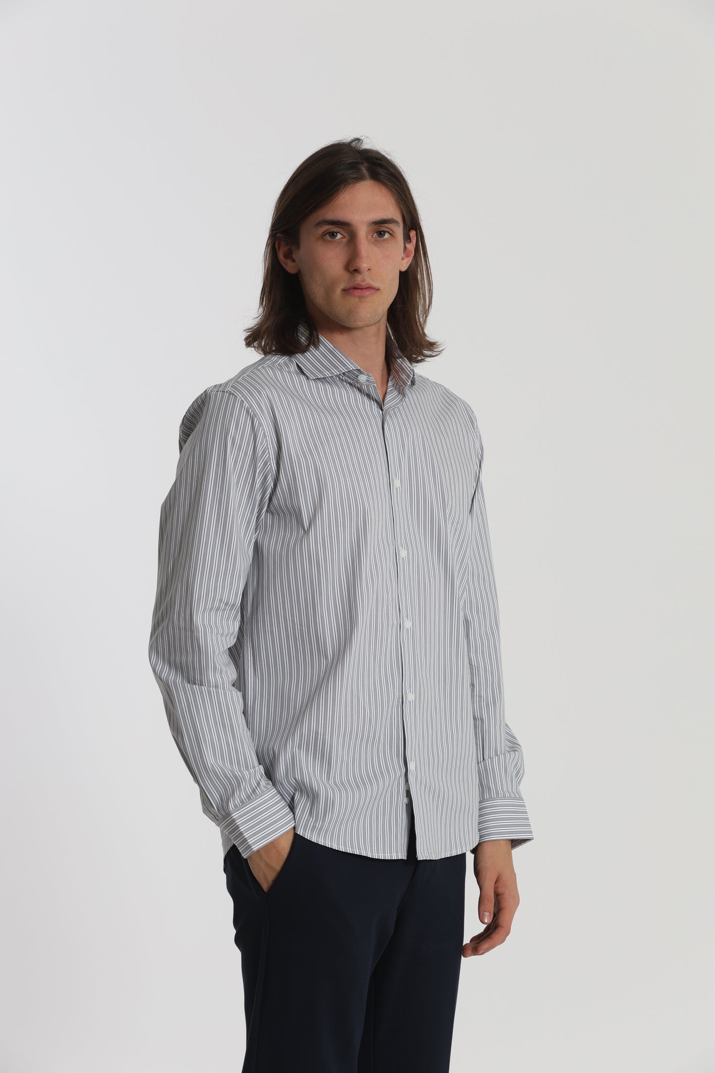 CAMICIA A RIGHE
