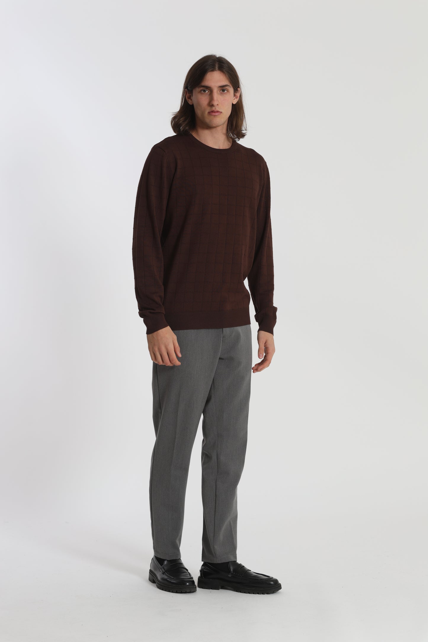 PANTALONI CON STRUTTURA CONFORT