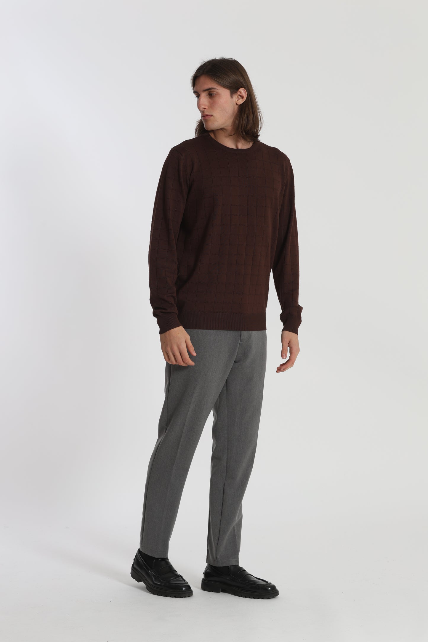 PANTALONI CON STRUTTURA CONFORT