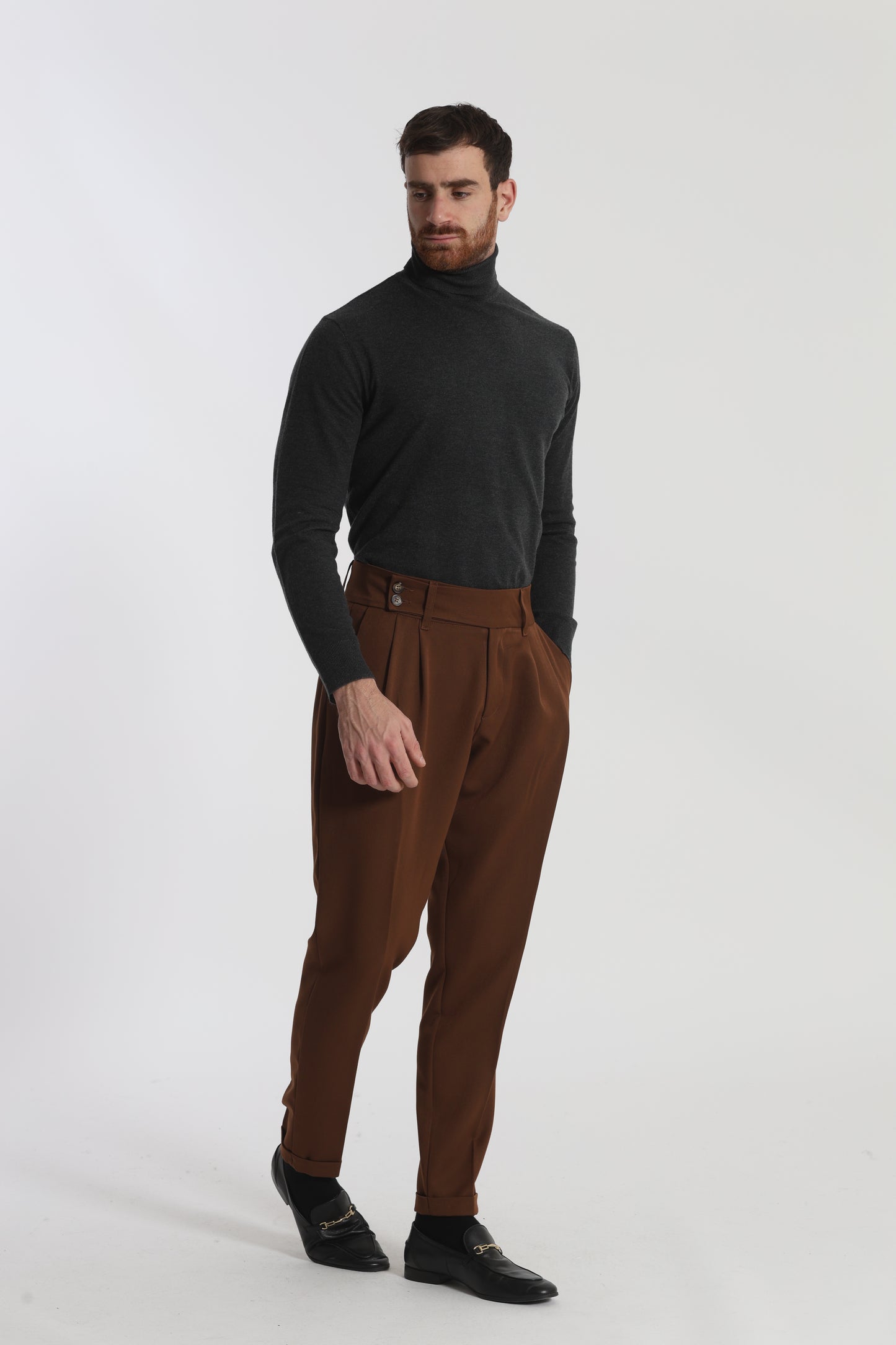 PANTALONI CON CINTURA