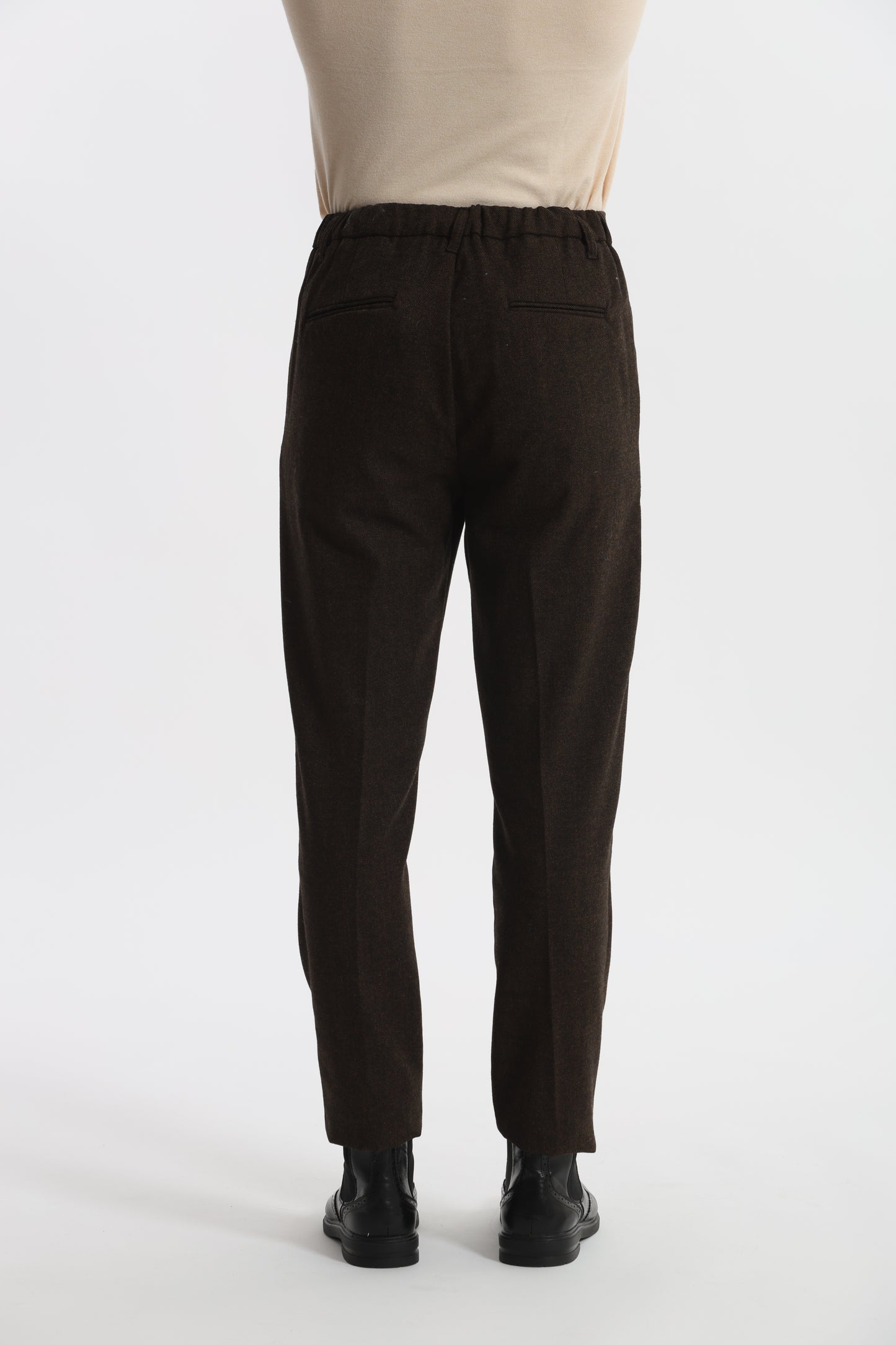 PANTALONI IN MISTO LANA