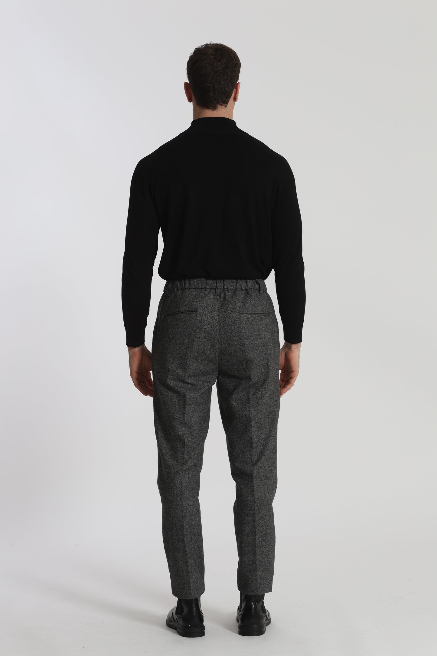 PANTALONI IN MISTO LANA